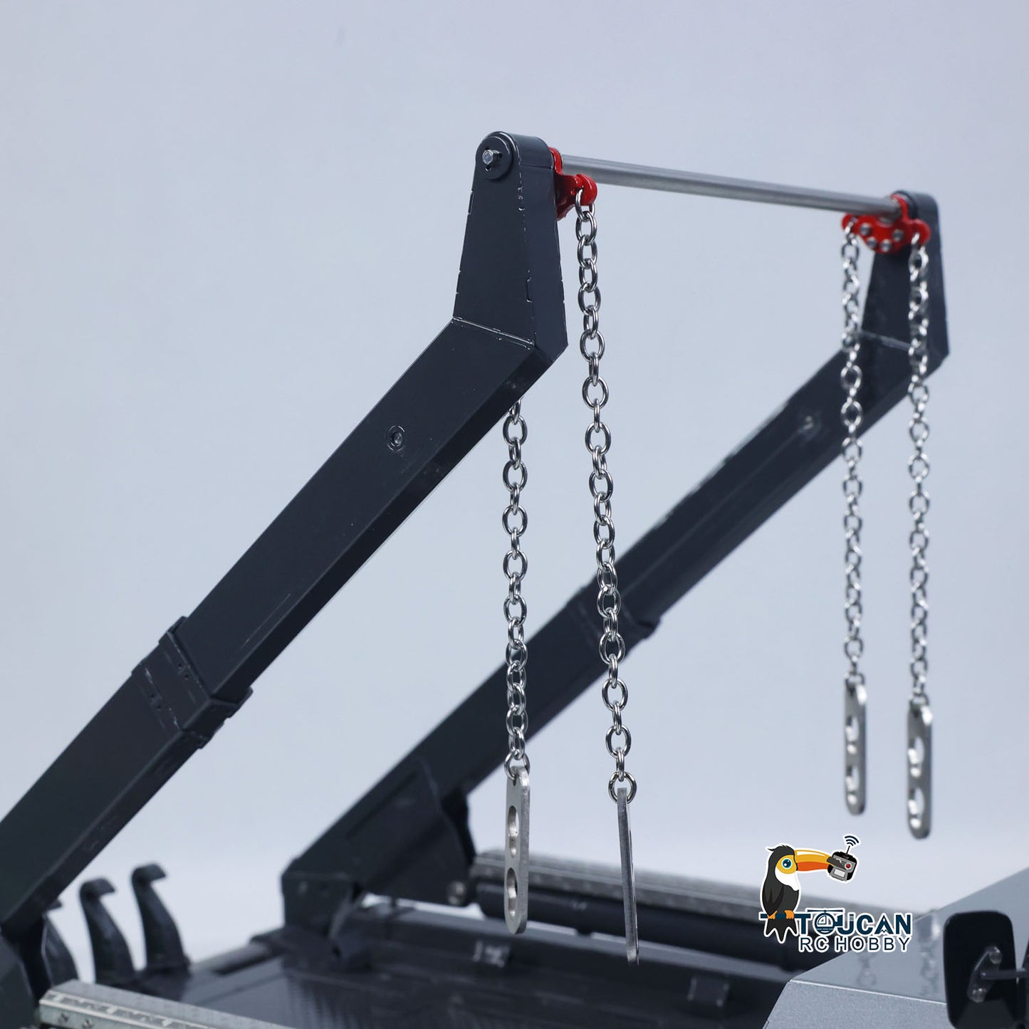 LESU 4X4 1/14 RC Hydraulic Swing Arm Garbage Truck Skip Loader TGS Paintied Car