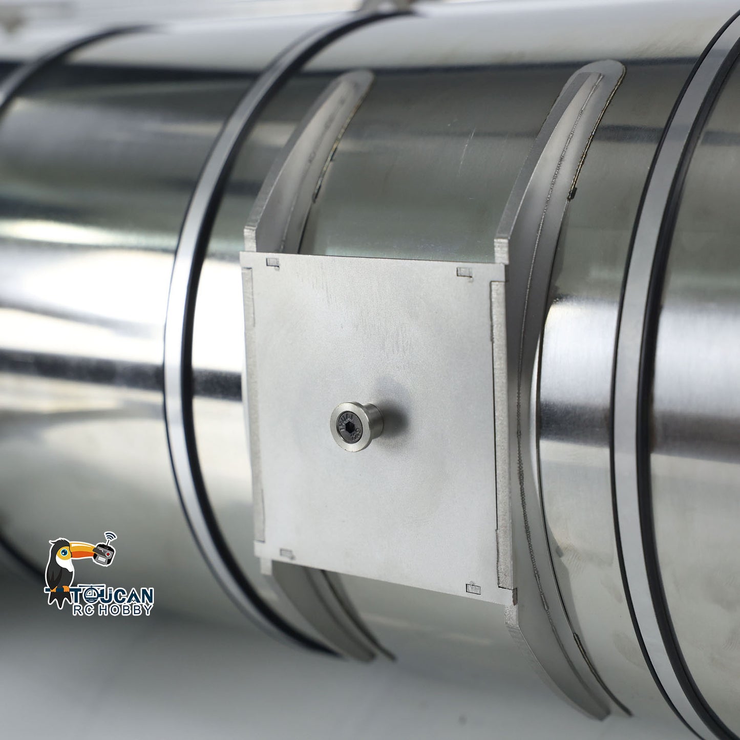 1/14 Metal 6*6 Semi-trailer Fuel Tank for Tractor Truck Transport Trailer RC Remote Control for DIY Models