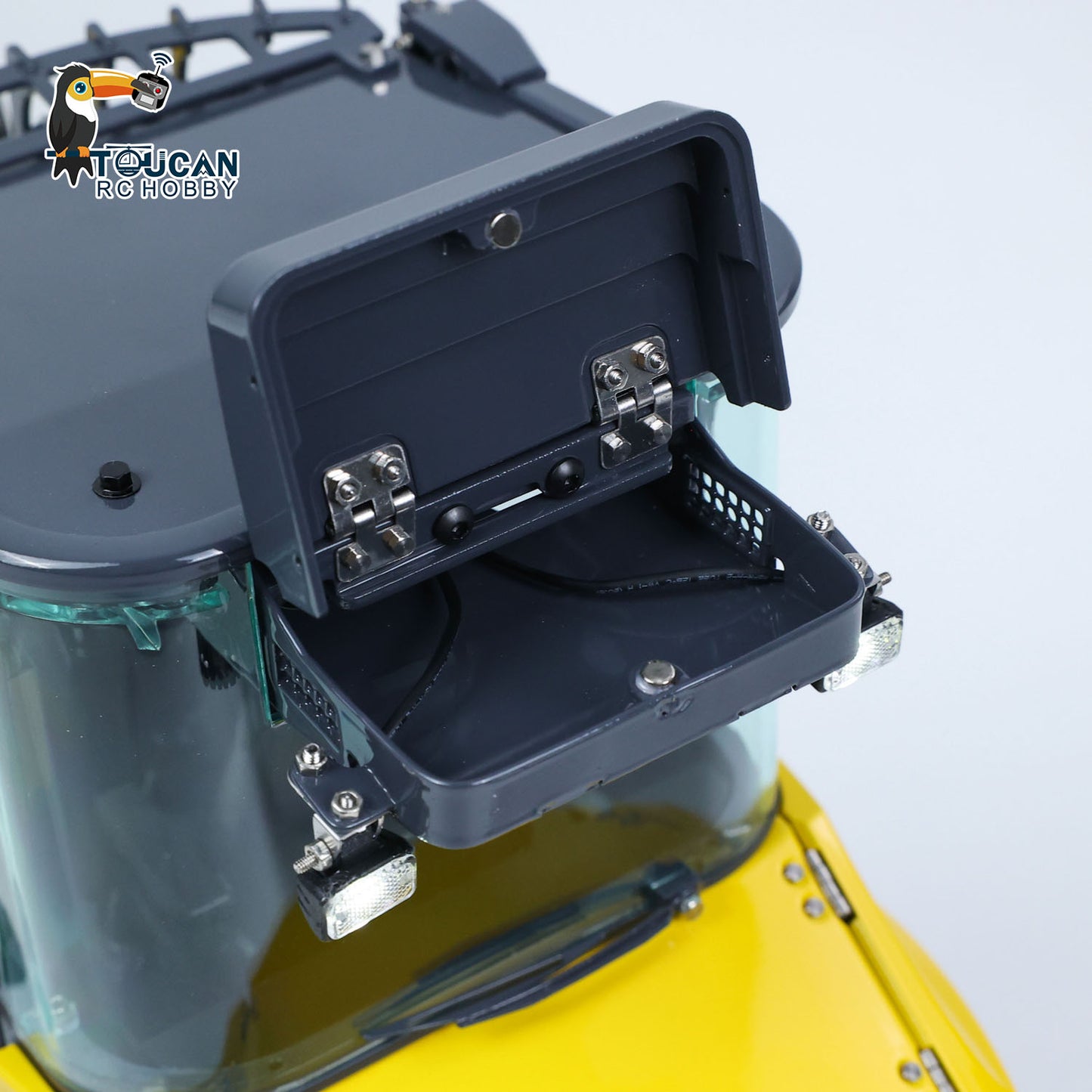 LESU RTR 4X4 1:14 RC Hydraulic Telescopic Arm Loader AOUE AT1050 Metal Fork Lift Trucks Light Sound Flysky I6S Radio Battery