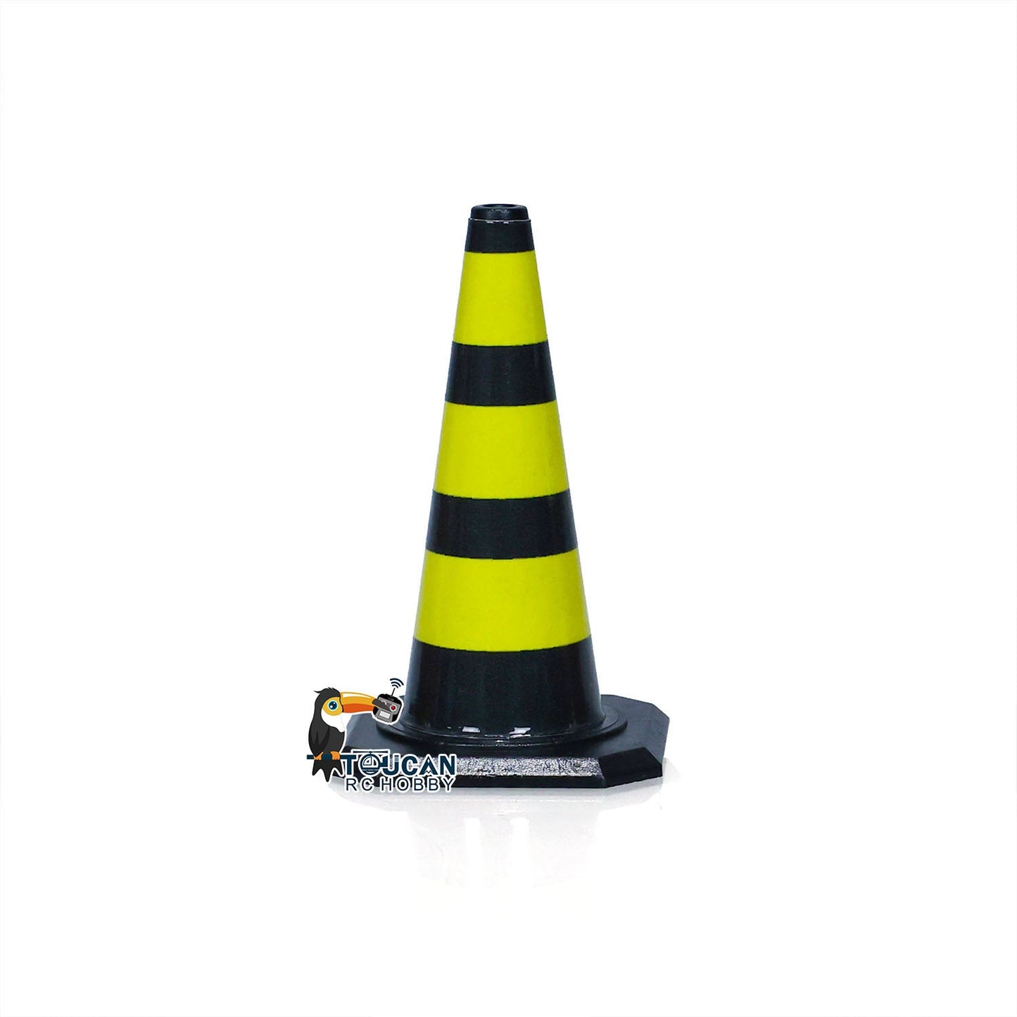 Plastic Traffic Sign Guardrail Traffic Barrier Cones Crash Bucket Decorative Plastic Part for 1/14 RC Construction Vehicles Remote Control Car