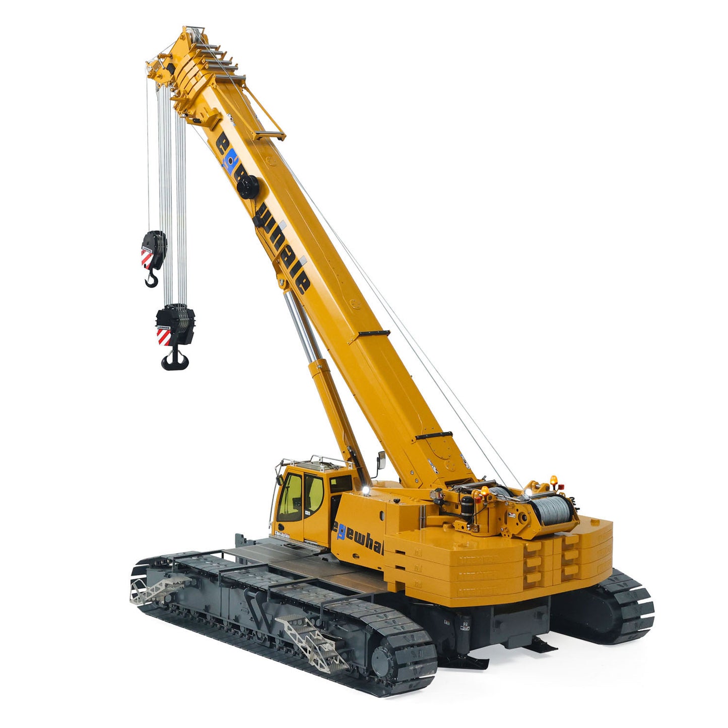 Pre-order Eyewhale New Product 1/14 All Terrain Remote Control Hydraulic Mobile Crane Truck D1220 6Axles Construction Vehicles Radio FlySky PL18EV