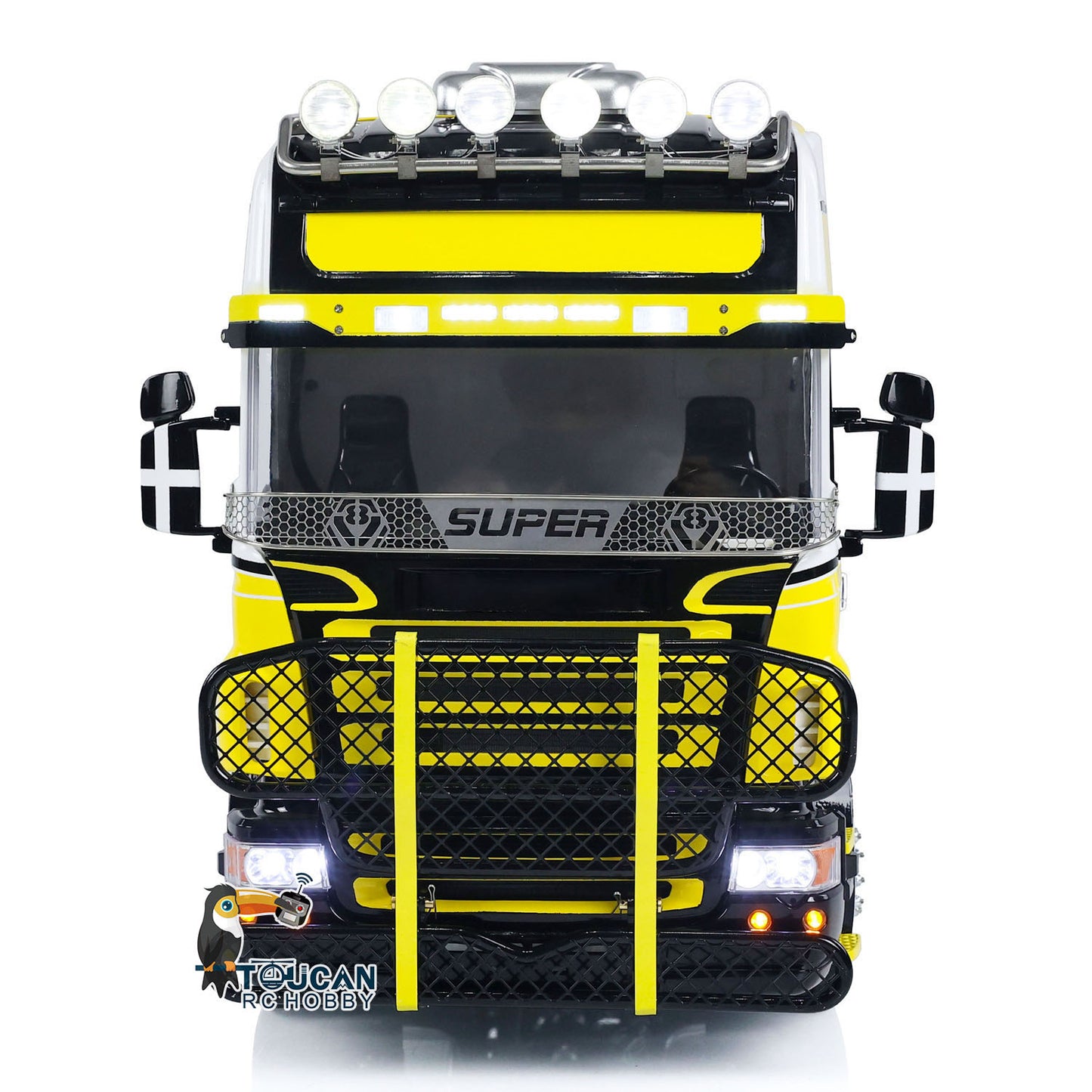 LESU Metal Chassis 1/14 RC Tractor Truck 6x6 RTR Remote Control Car Simulation Model Sound Light ESC Servo Motor DIY Parts