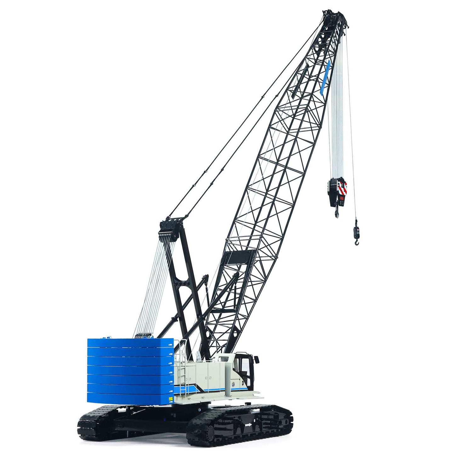 Pre- Order Metal 1/14 RC Hydraulic Crawler Crane C1200 Remote Control Construction Vehicle Flysky PL18 LITE Radio Brushless Motor Battery