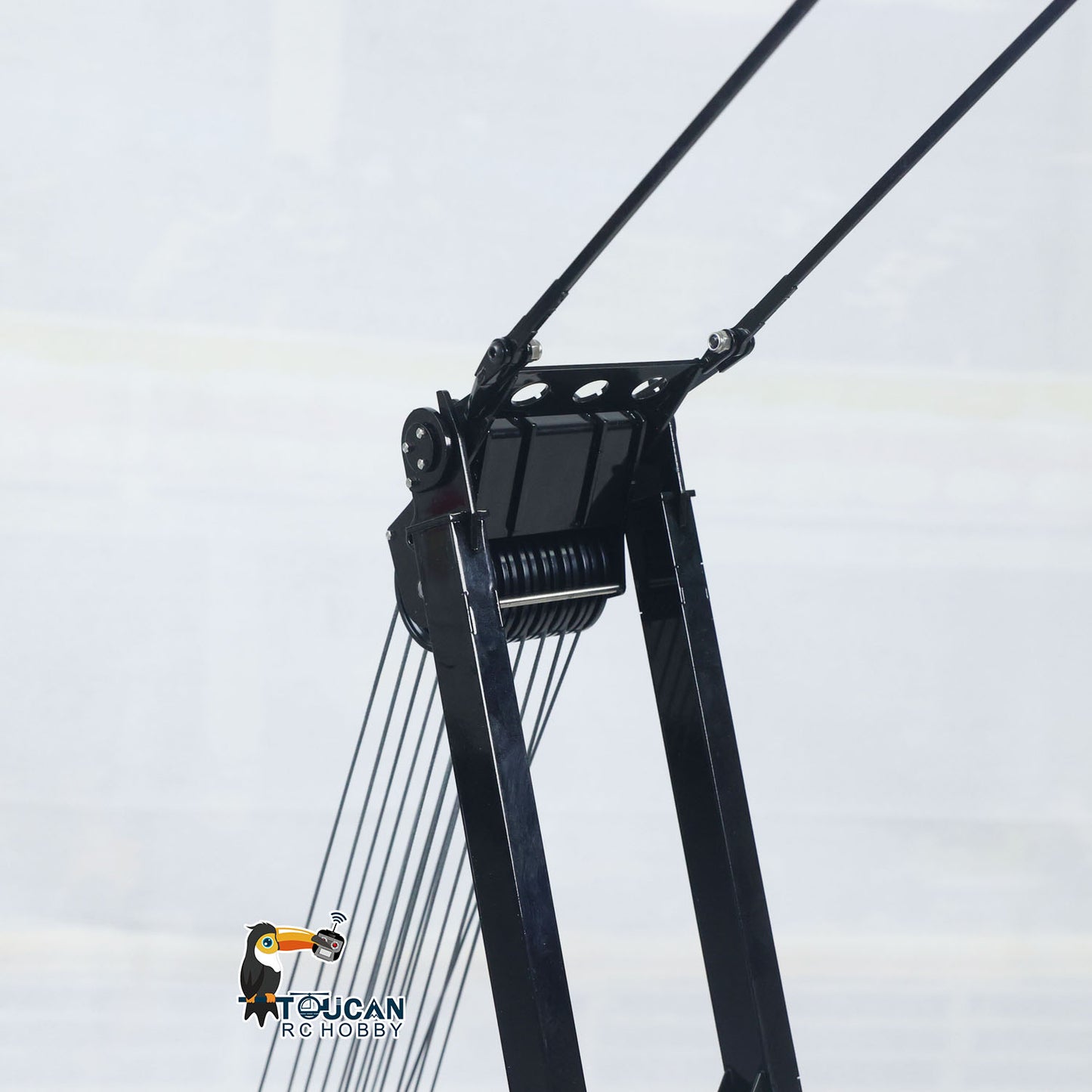 CUT C1200 1/14 Metal Hydraulic RC Crawler Crane RTR Radio Brushless Motor Lights Sound Flysky PL18 LITE Radio Controller Painted Assembled