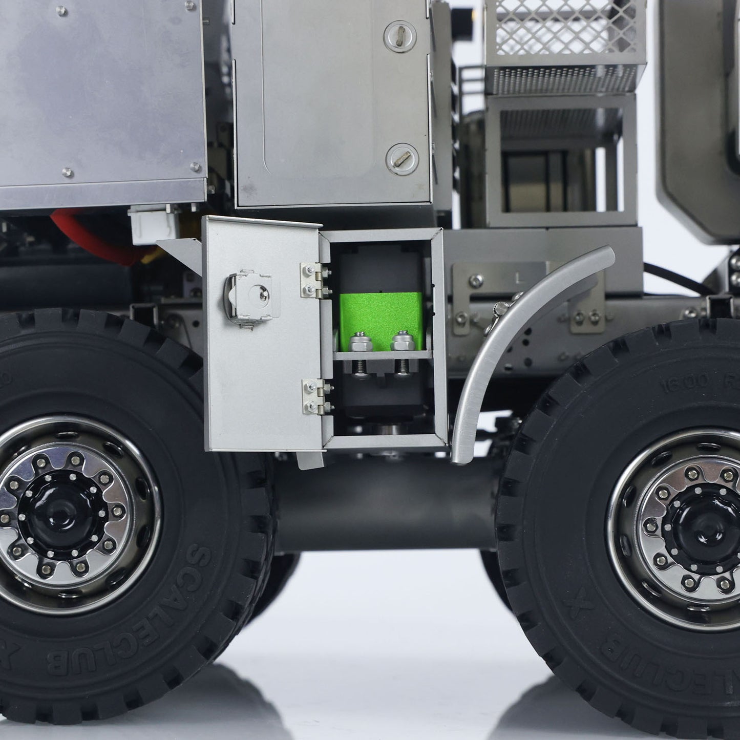 Metal 1/14 RC Hydraulic Off Road Military Truck T815 Remote Control 3Speed 8*8 Roll on off Dumper Model Paladin ST8 Radio