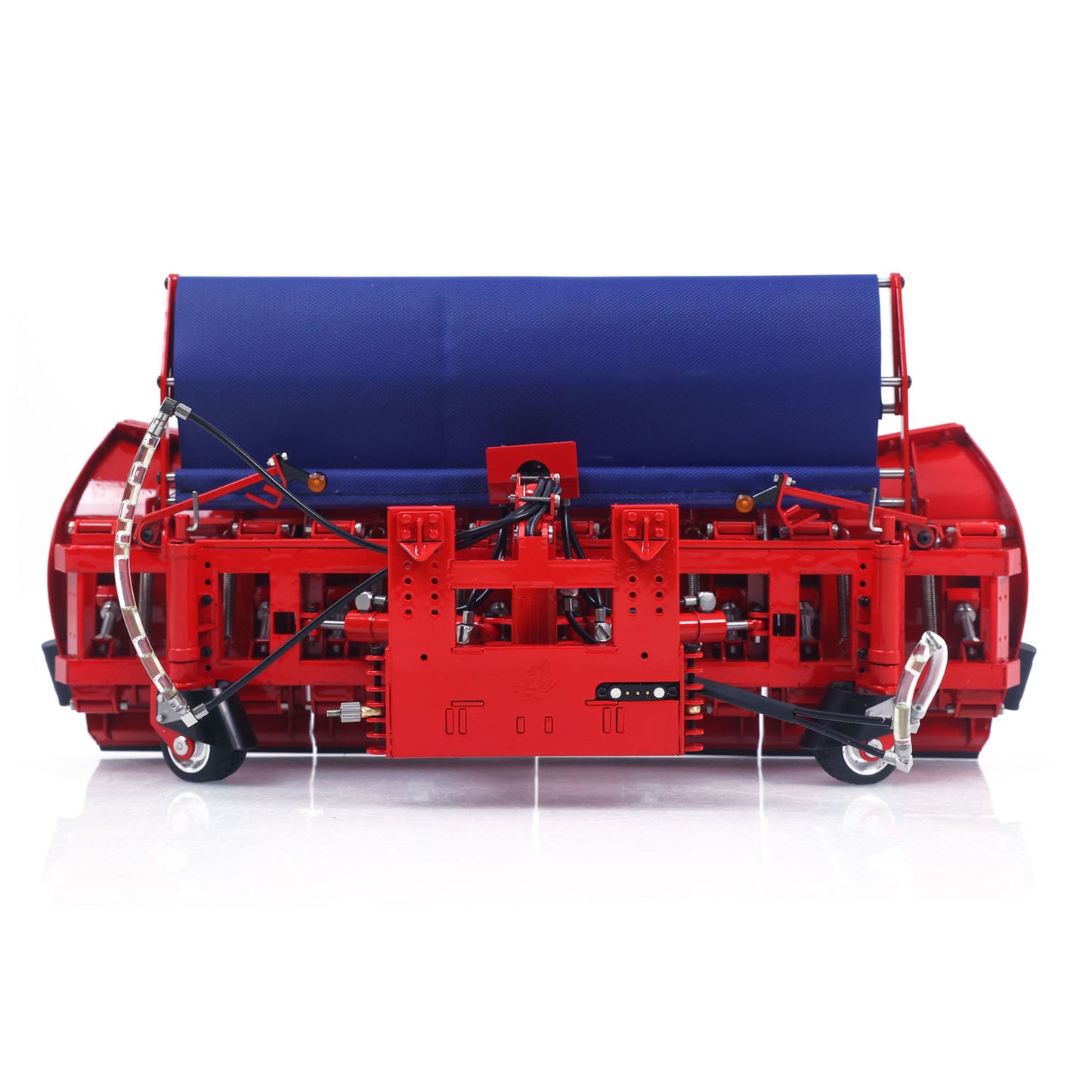 Metal Snow Plow W/ Mounting Rail Quick Coupler Electromagnetic Connector for 1/14 DIY RC Hydraulic Tractor Truck 770S R620 Model Full Dumper