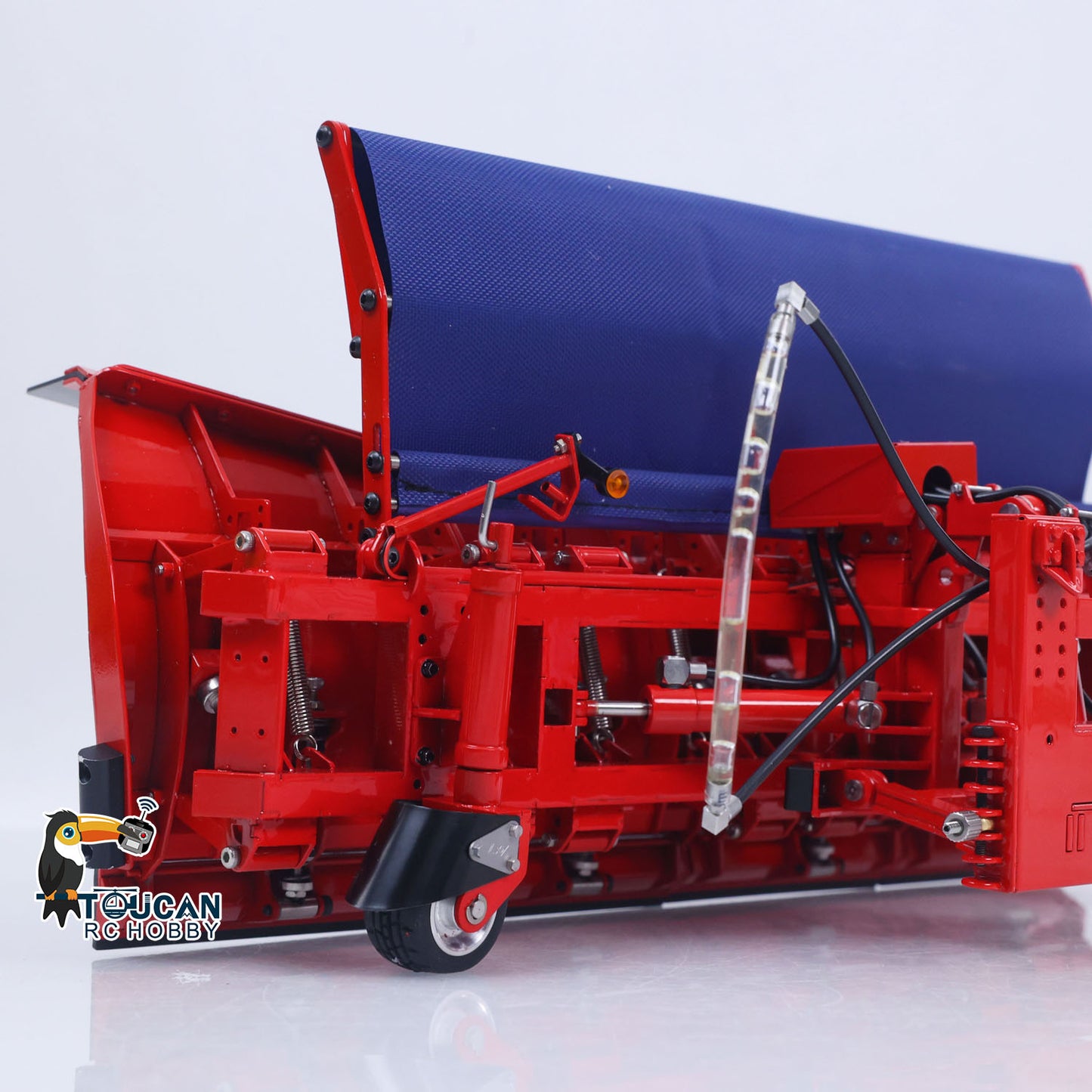 Metal Snow Blade W/ Electromagnetic Connector for 1/14 RC Hydraulic Full Dump Truck DIY Remote Control Lorry Car 770S 1851 3363