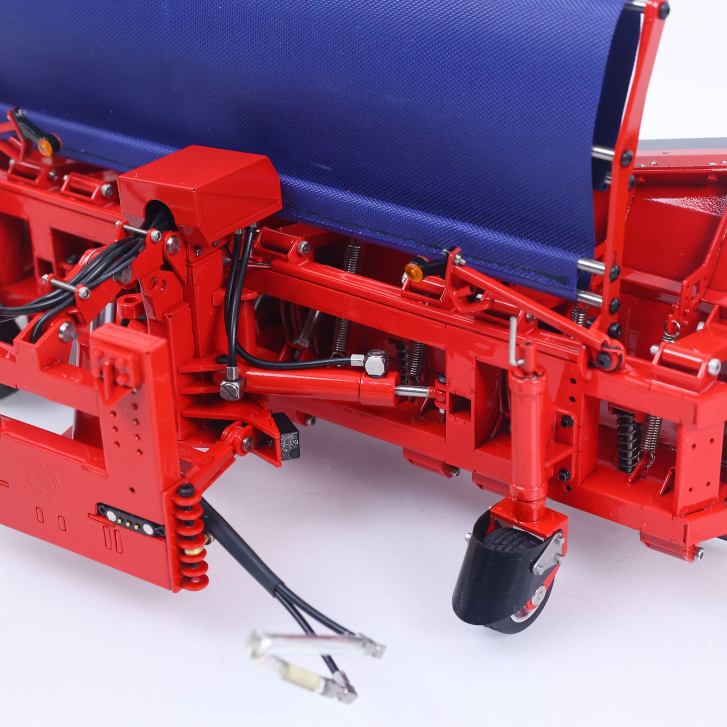 Metal Snow Plow W/ Mounting Rail Quick Coupler Electromagnetic Connector for 1/14 DIY RC Hydraulic Tractor Truck 770S R620 Model Full Dumper