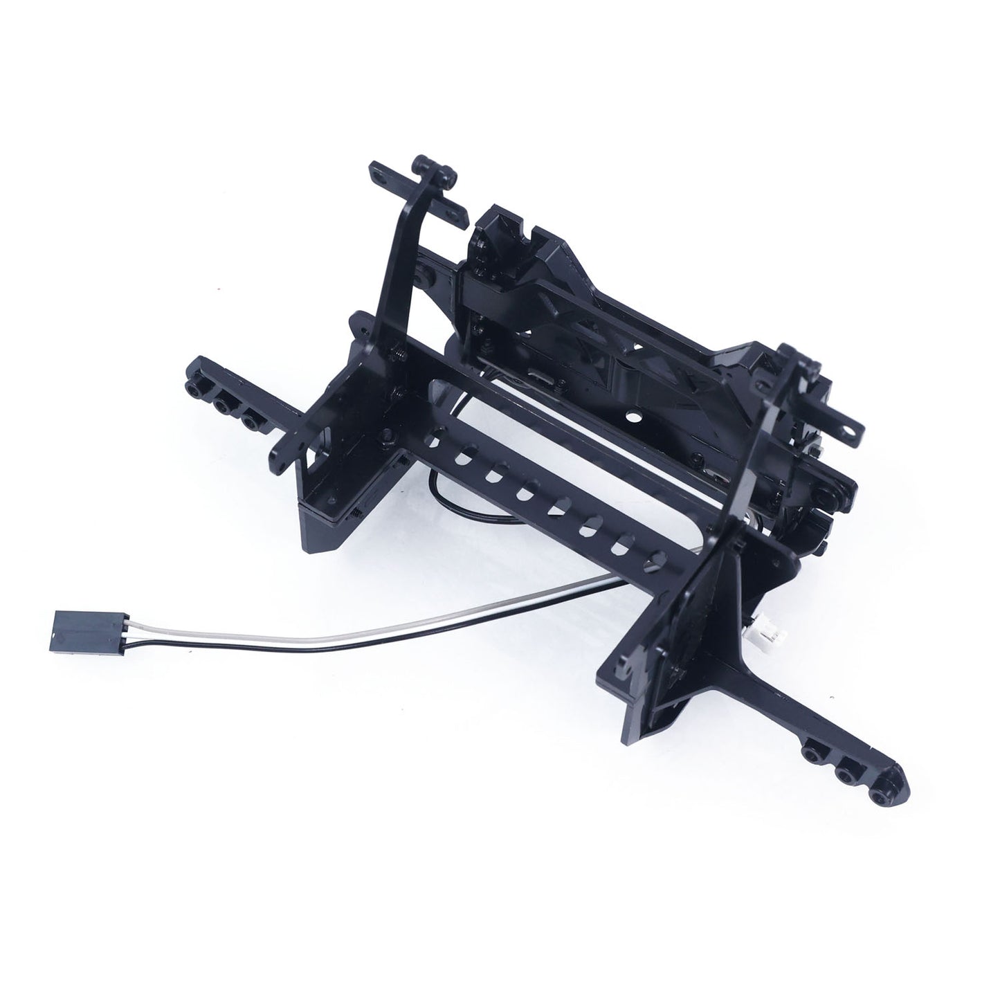 Metal Snow Plow W/ Mounting Rail Quick Coupler Electromagnetic Connector for 1/14 DIY RC Hydraulic Tractor Truck 770S R620 Model Full Dumper