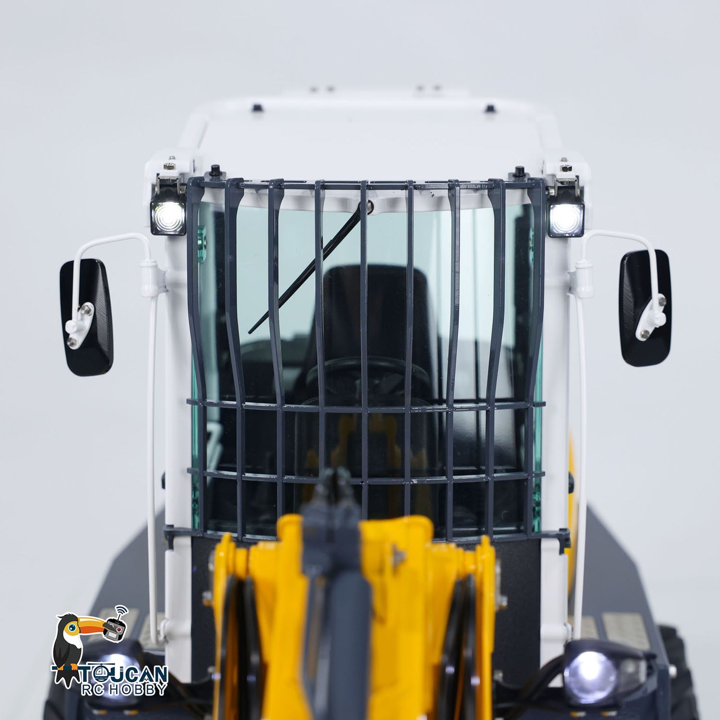 In Stock LESU RTR 1/14 Hydraulic RC Telescopic Arm Car Metal Loader AT1050 Forklift Truck