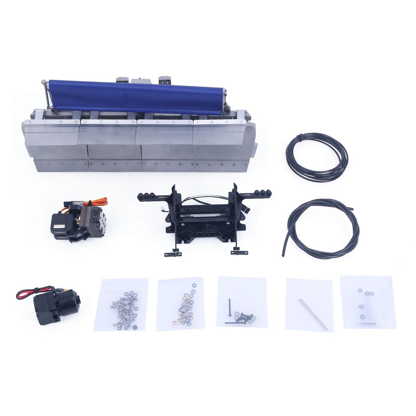 1/14 Remote Control Tractor Truck 770S R620 3363 1851 Metal Snow Blade 2Valves Oil Pump for DIY RC Hydraulic Full Dumper Oil Pump Mounting Rail
