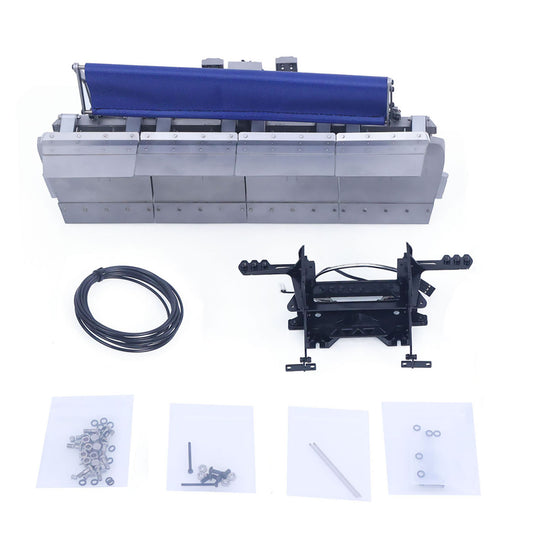 Metal Snow Blade for 1/14 8x8 RC Hydraulic Full Dump Truck DIY Tipper 6x6 Radio Controlled Farm Car Lorry Vehicle Agricultural Tractor Upgraded Part