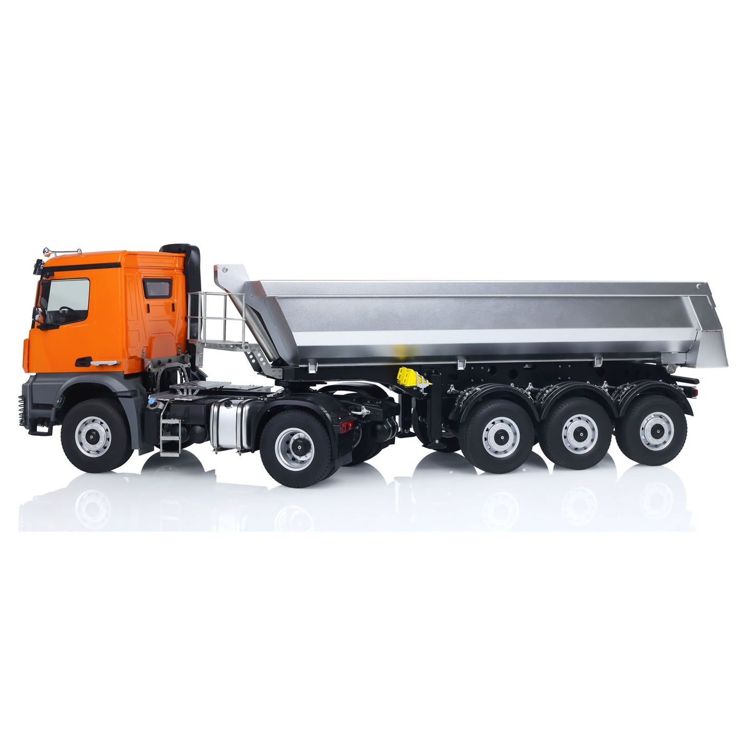 US STOCK Kabolite 1/14 4X4 RC Tractor Truck 3Axles Electric Lifting Dump Trialer RTR Car