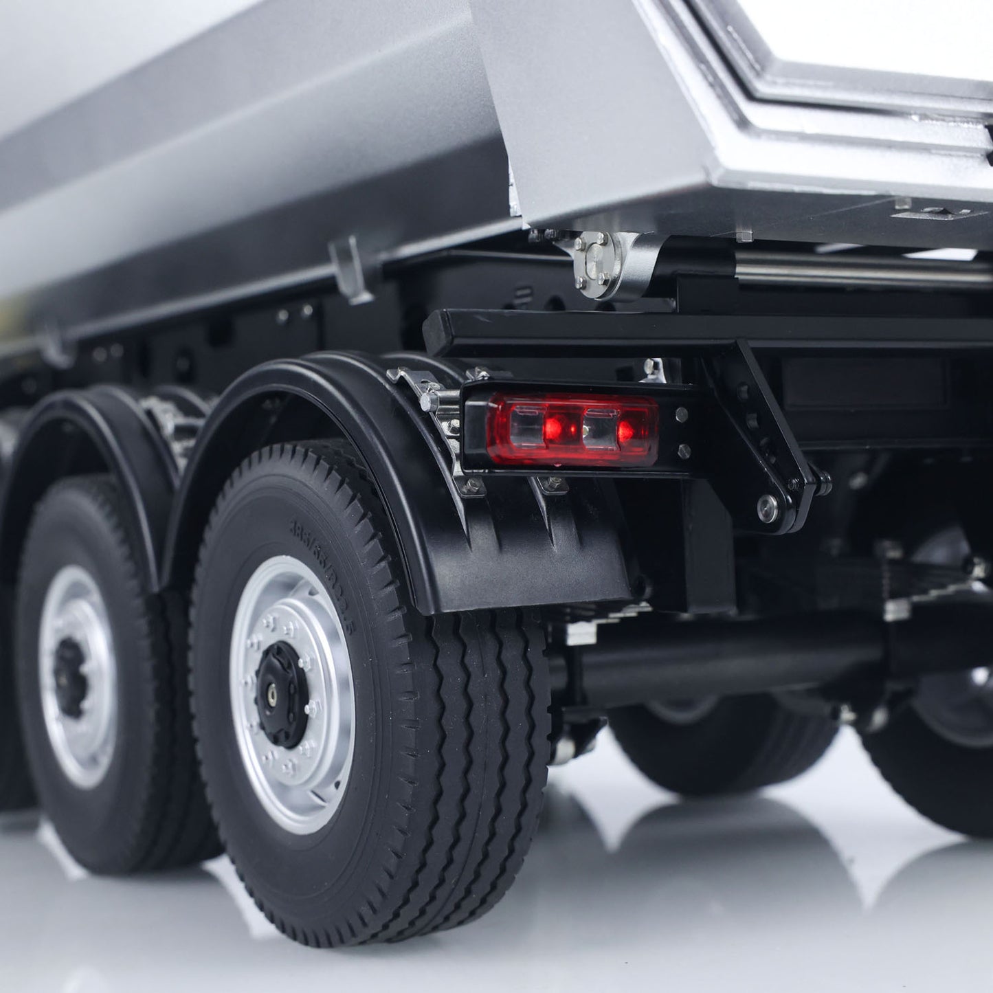 US STOCK Kabolite RTR Car 1/14 4X4 RC Tractor Truck 3Axles Electric Lifting Dump Trialer