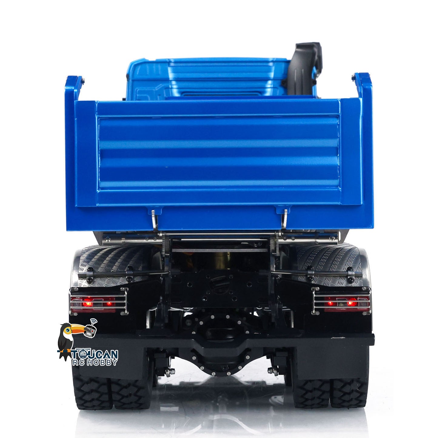 1:14 LESU 3-Axles RC Hydraulic Dumper Truck 6x6 Radio Control 3-way Tipper Cars Simulation Construction Vehicle Hobby Models