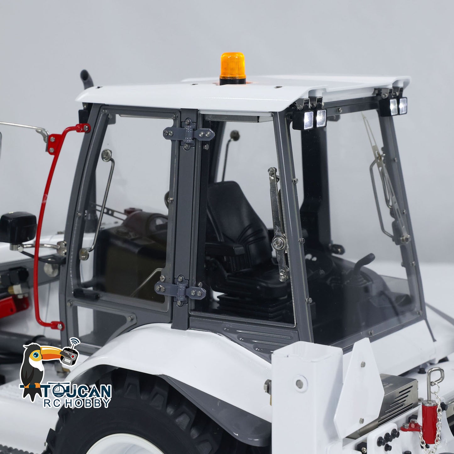 LESU 1/14 RC Hydraulic Equipment Remote Controlled Backhoe Loader AOUE BL71 2 in 1 Excavator Model with PL18EVLite Painted Assembled
