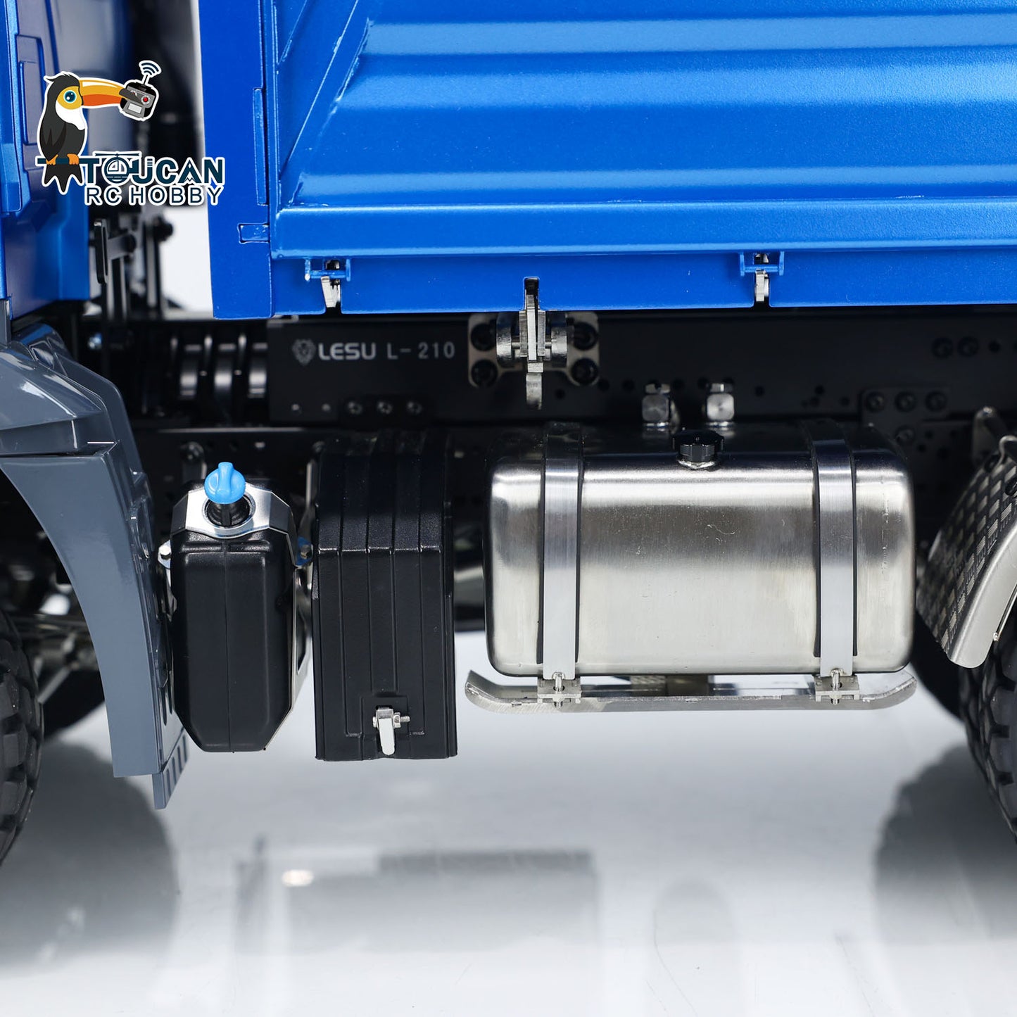 1:14 LESU 3-Axles RC Hydraulic Dumper Truck 6x6 Radio Control 3-way Tipper Cars Simulation Construction Vehicle Hobby Models