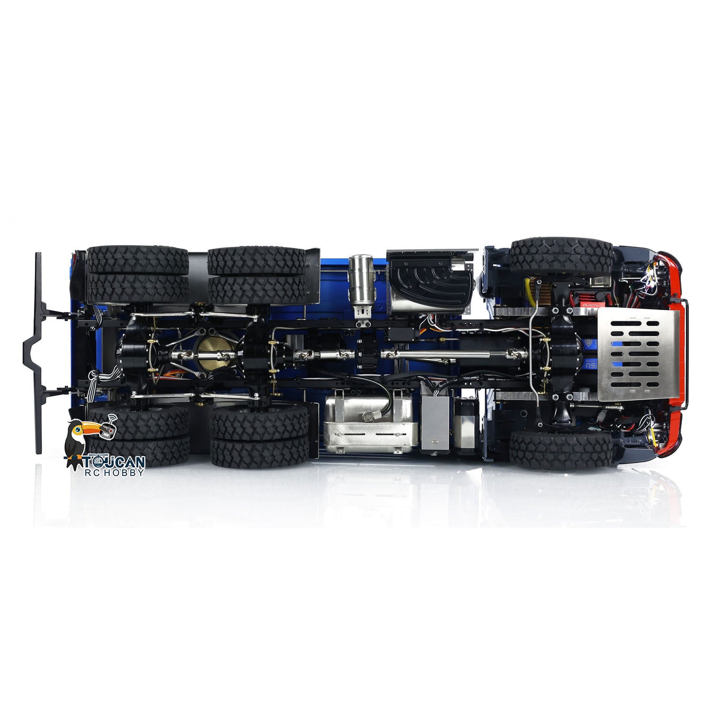 1:14 LESU 3-Axles RC Hydraulic Dumper Truck 6x6 Radio Control 3-way Tipper Cars Simulation Construction Vehicle Hobby Models