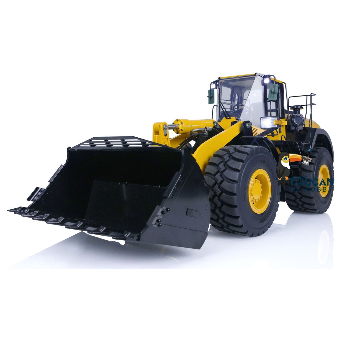 Metal MTModel WA480 1:14 Scale RC Hydraulic Loader RTR Construction Vehicles Model Assembled Reversible Bucket Tiltable Dozer Blade