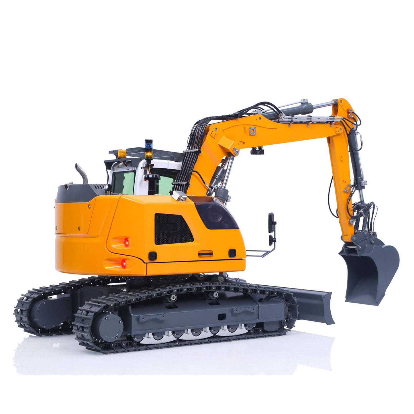 LR914 PRO MAX Metal 1/14 RTR RC Hydraulic Excavator Remote Control Digger Construction Car 8ways Valve PL18EV LITE Radio Battery Engineering Vehicle