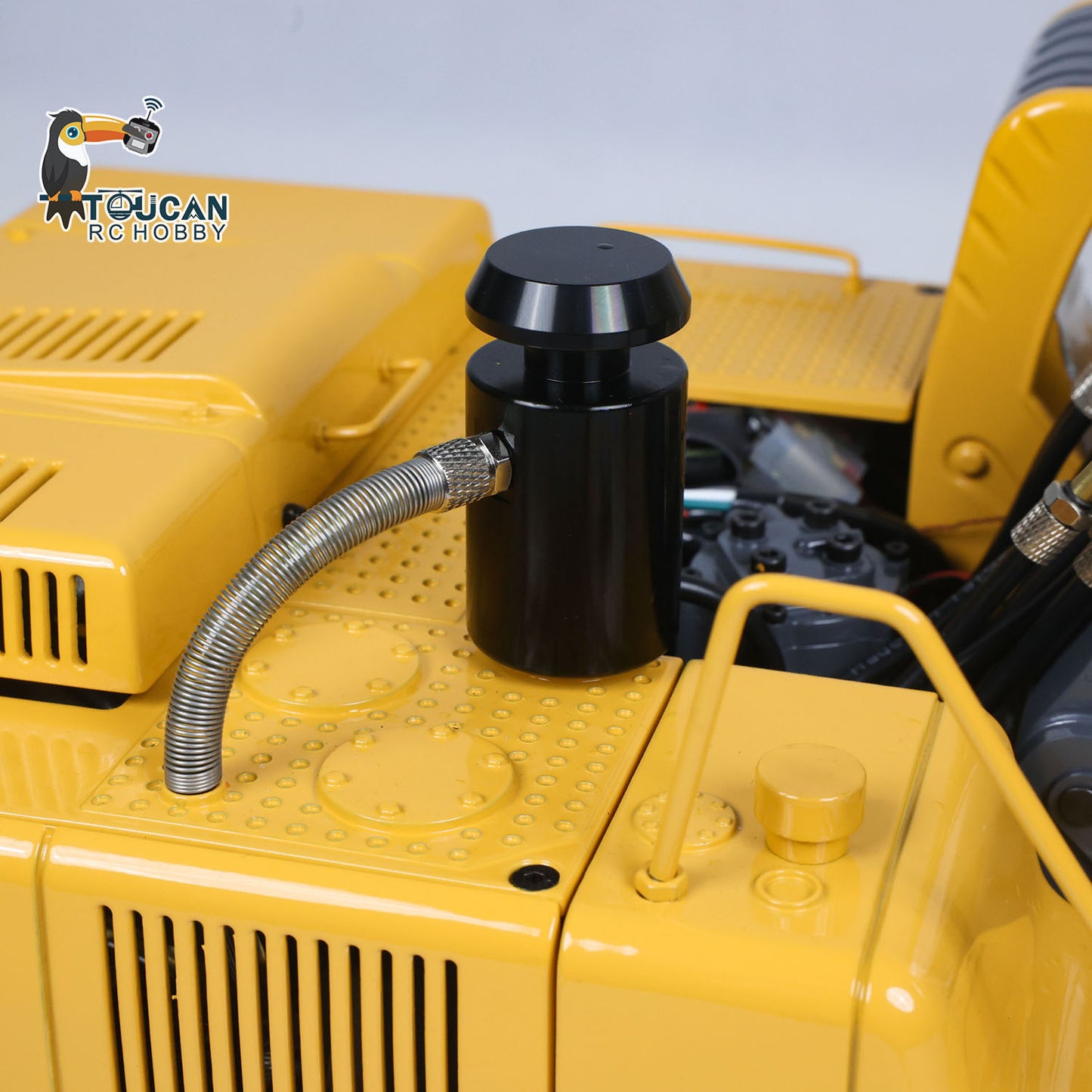 JDMODEL V2 1/14 Scale EC360 RC Digger Upgraded Radio Control Excavator Cars with Sound Light Module FlySky PL18 ESC Servo Motor