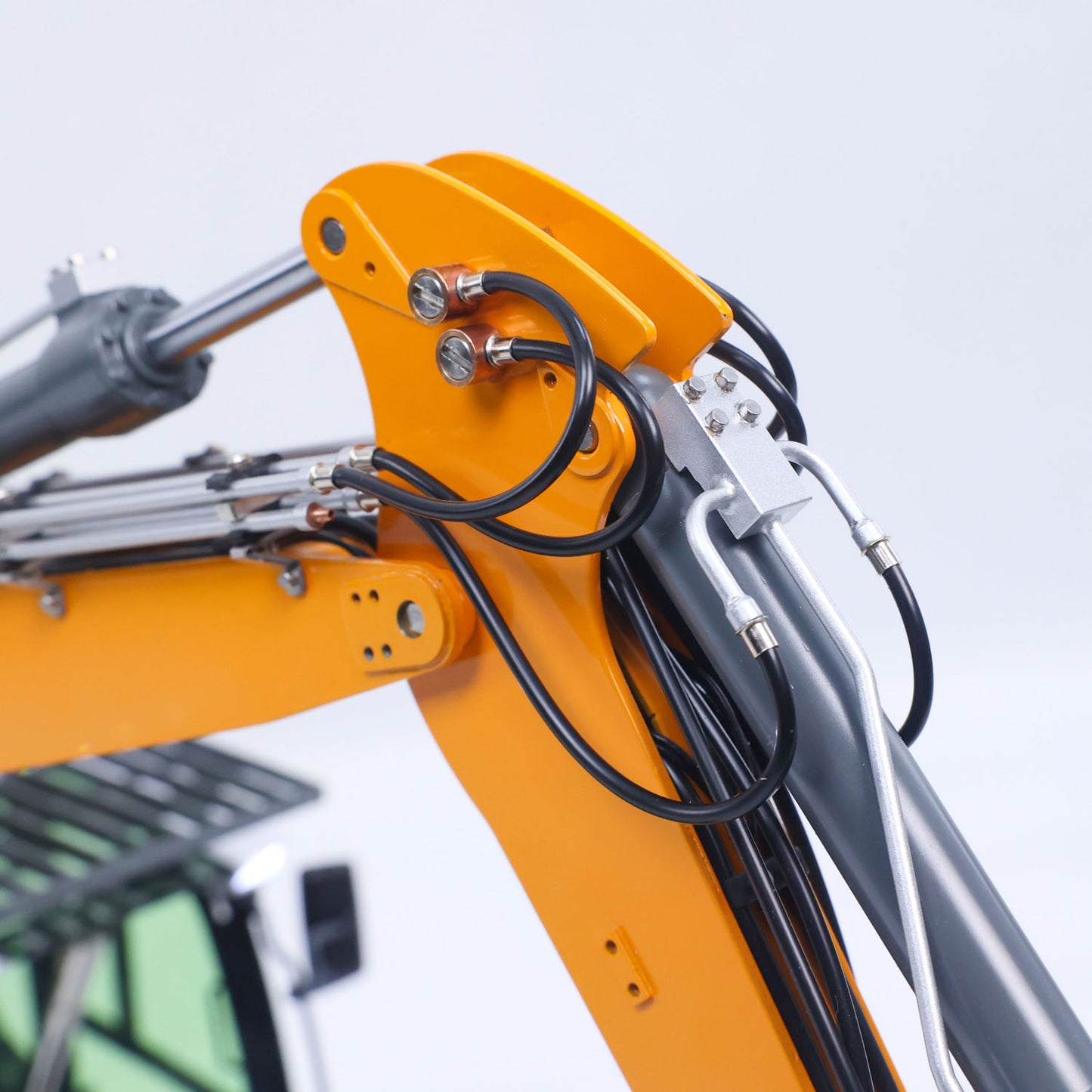 LR914 PRO MAX Metal 1/14 RTR RC Hydraulic Excavator Remote Control Digger Construction Car 8ways Valve PL18EV LITE Radio Battery Engineering Vehicle