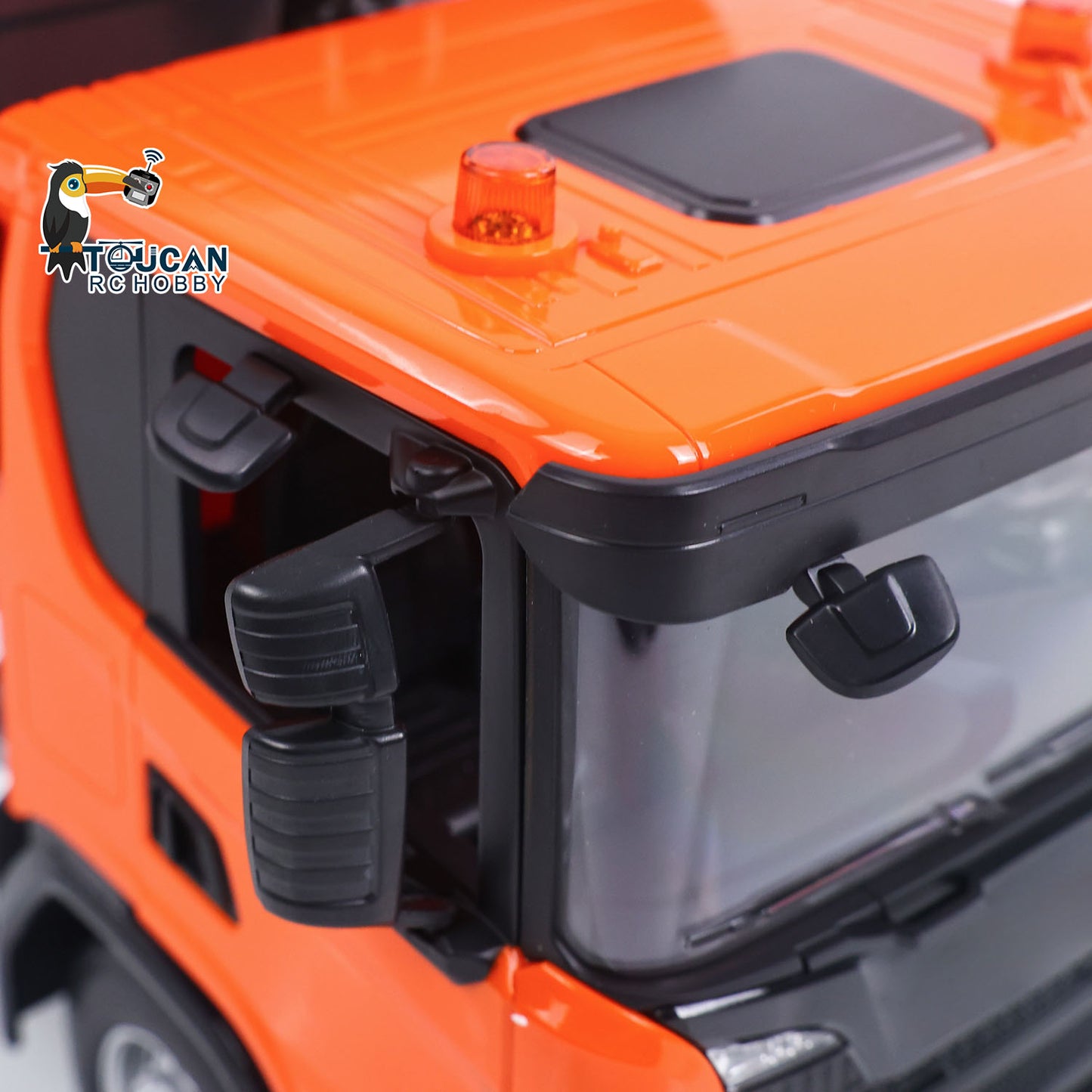 Double E 1/20 Electric Remote Control Dump Truck 6X4 RC Tipper G540 Model Metal Bucket 260 Brushed Motor Openable Door Lights