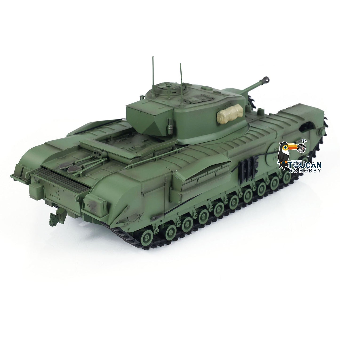 Tongde 1/16 RC Battle Tank Churchill Mk.VII Remote Controlled Panzer Electric Infantry Fighting Vehicles Optional Versions