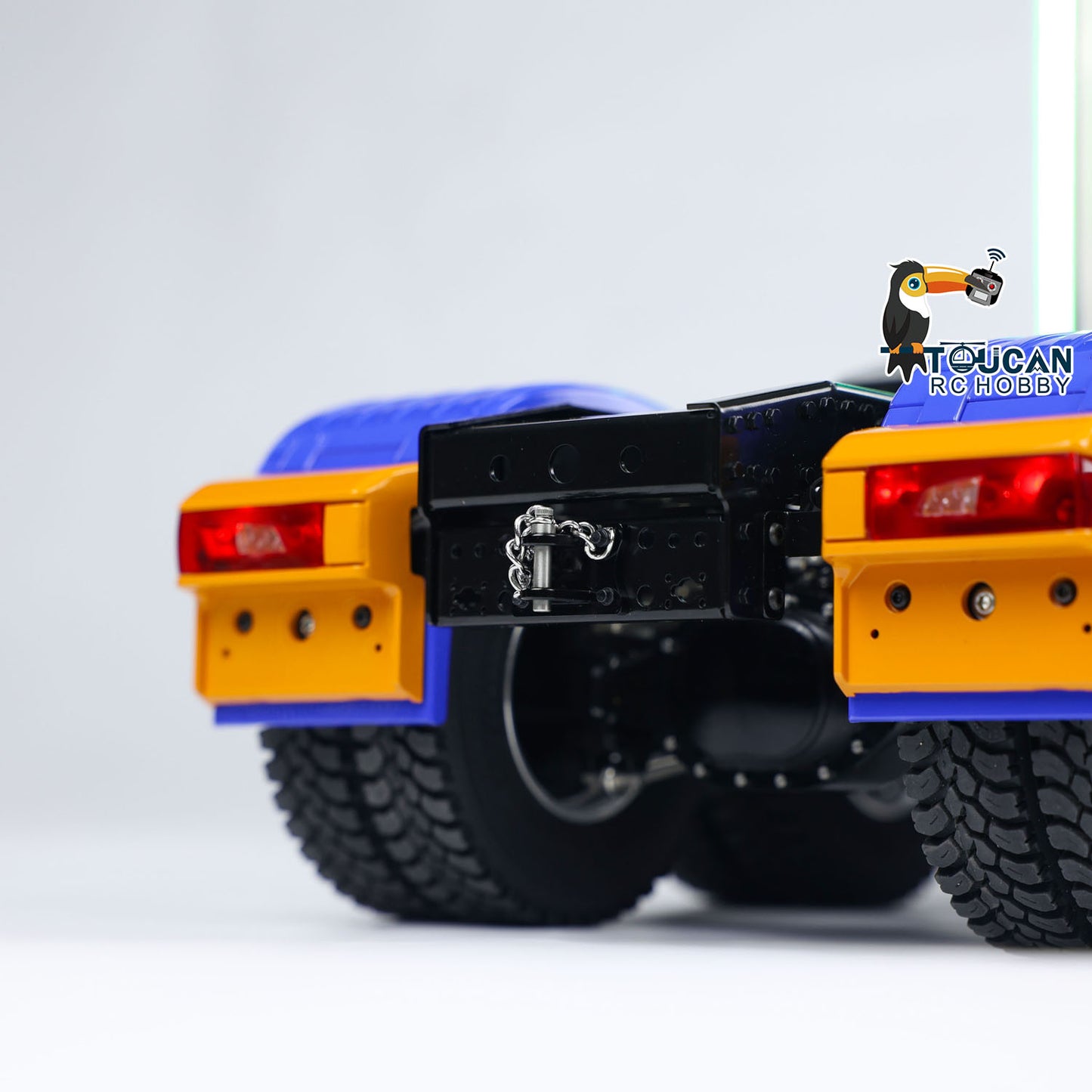 1/14 Metal 6x6 RC Tractor Truck RTR Remote Control Model with 2 Speed Gearbox ST8 Radio Controller and Sound System