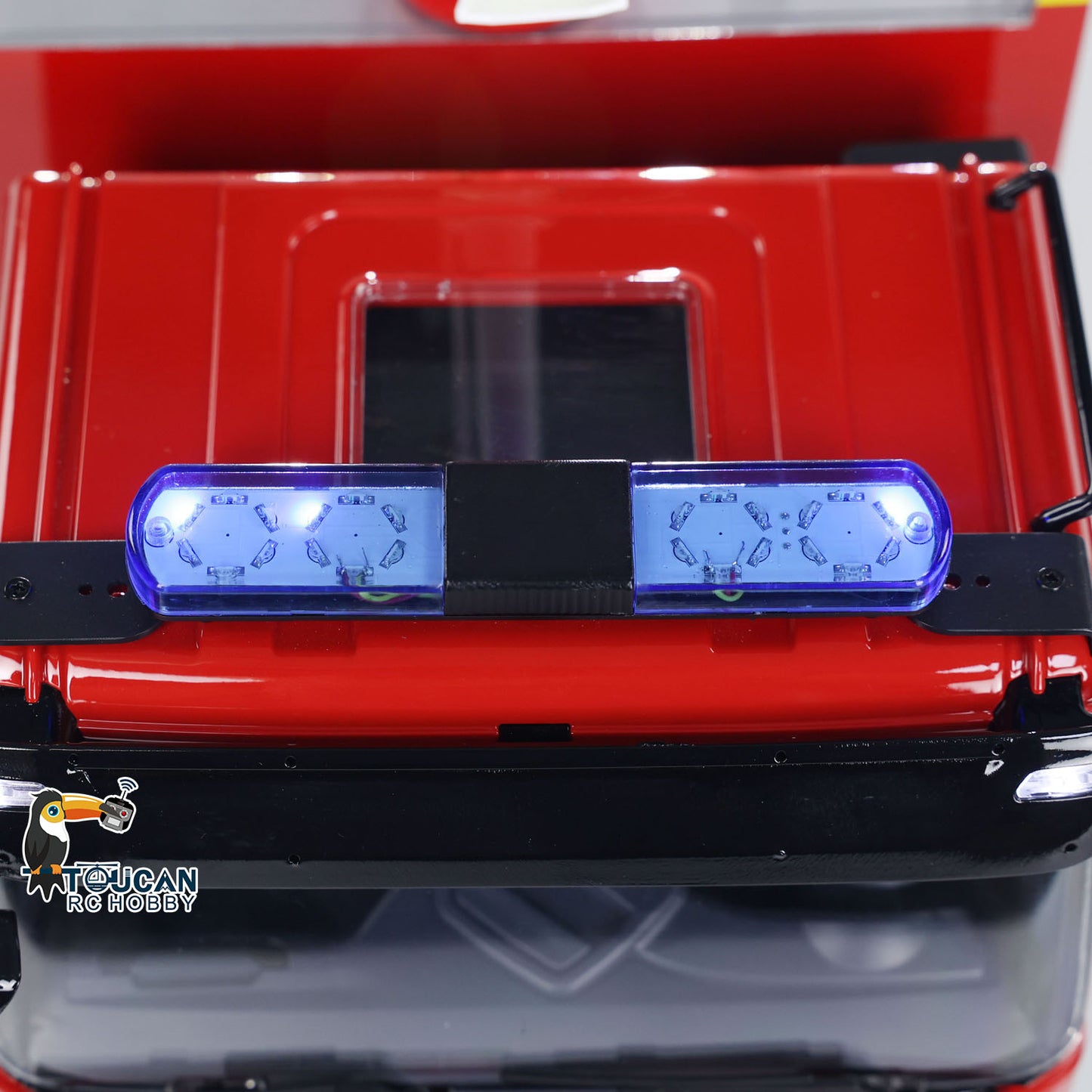 RC Fire Truck Rescue Fire 4x2 Vehicle 1/14 Light Sound 2-Speed Transmission Light Sound ST8 Remote Control System