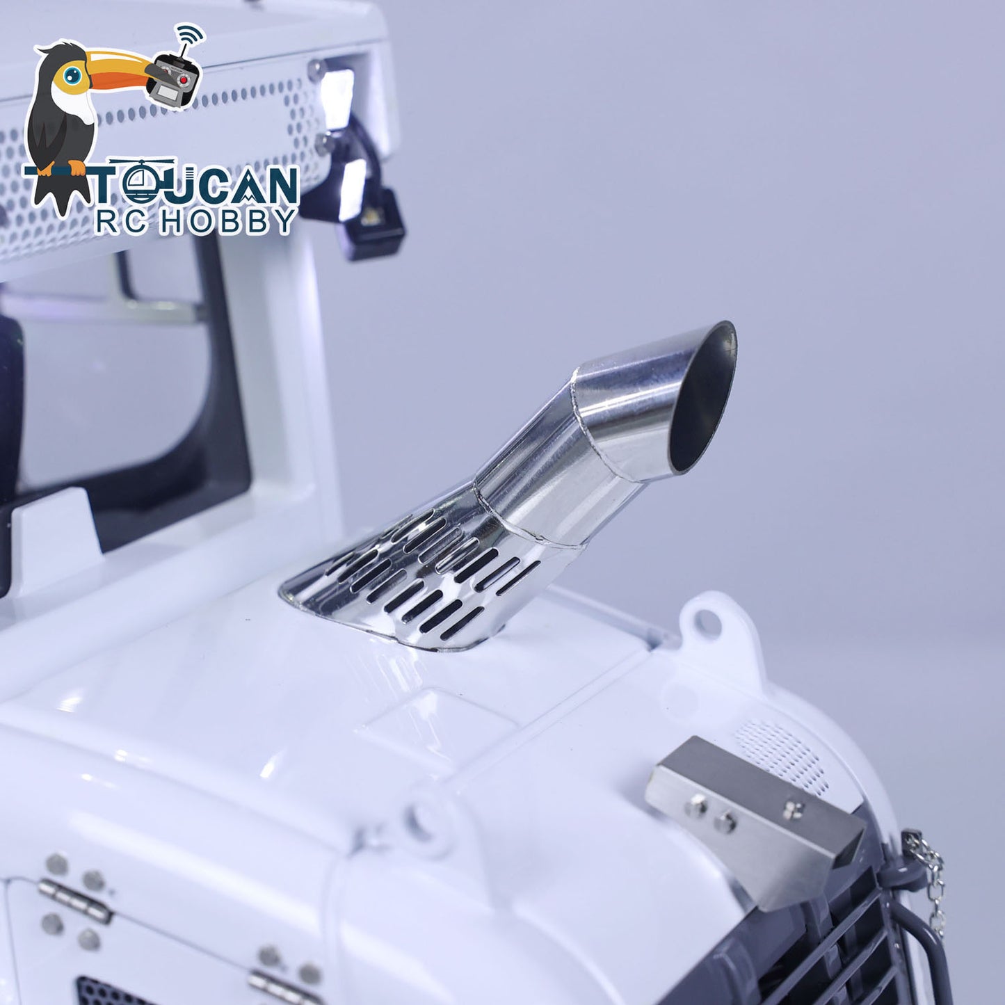 LESU 1/14 636 Hydraulic Construction Vehicles Radio Controlle Track Loader Light Sound Motor Metal Openable Closable Bucket