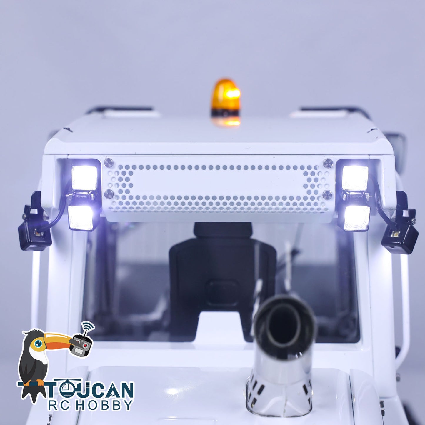 LESU 1/14 636 Hydraulic Construction Vehicles Radio Controlle Track Loader Light Sound Motor Metal Openable Closable Bucket