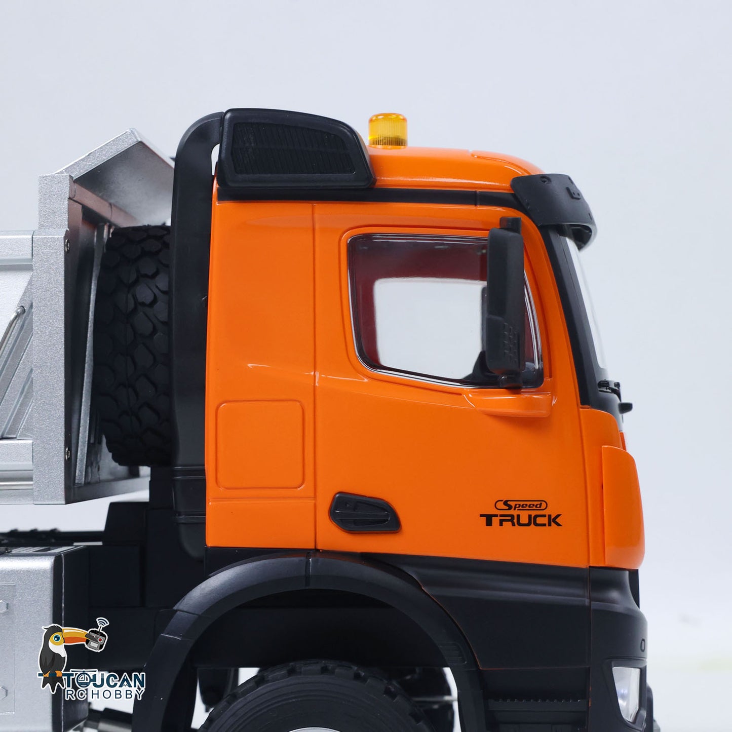US STOCK 1/14 HUINA 1598 2.4G Remote Control Dumper 6¡Á6 Engineering Transport Vehicle Lifting Rod Tipper Car Light Sound Battery Toys