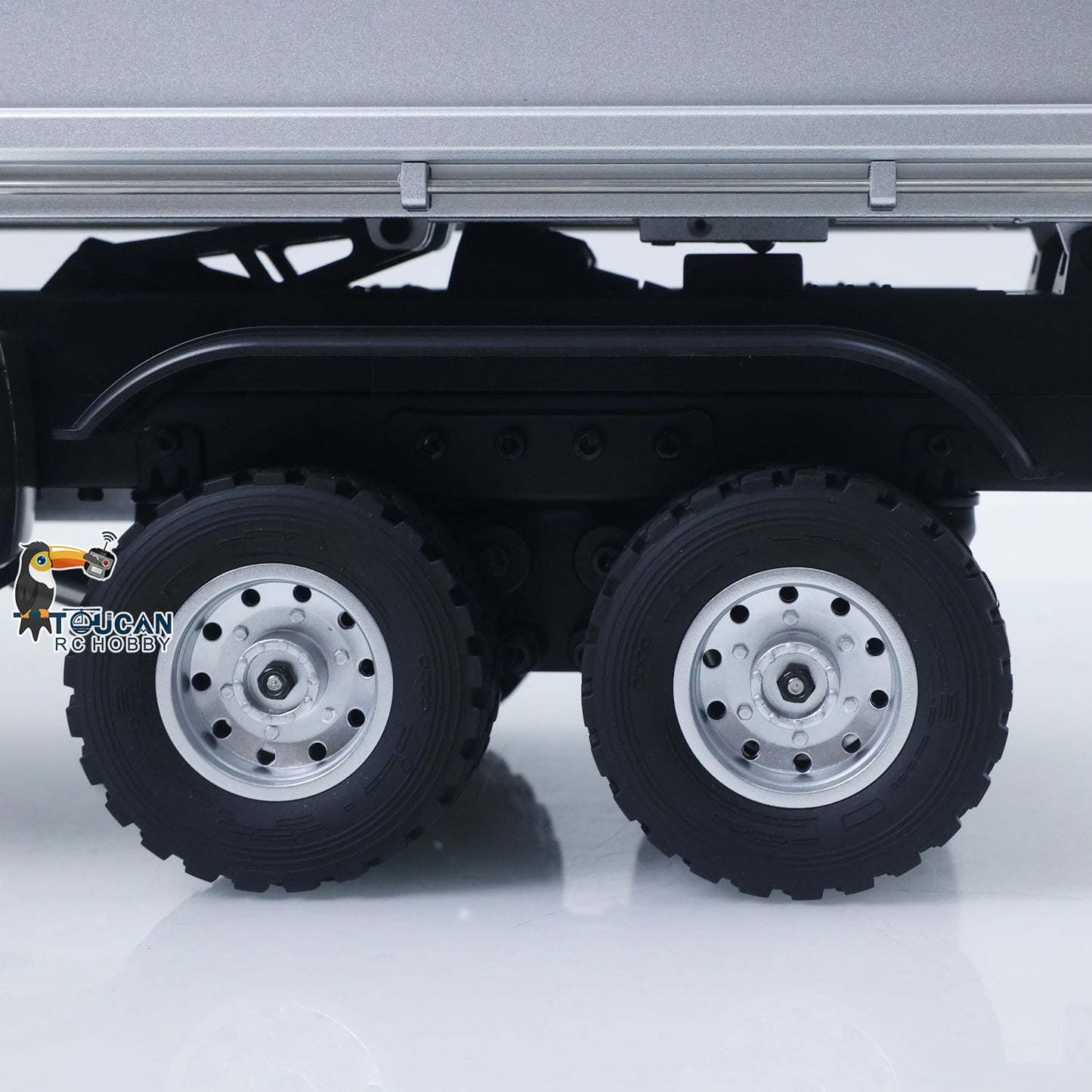 US STOCK 1/14 HUINA 1598 2.4G Remote Control Dumper 6¡Á6 Engineering Transport Vehicle Lifting Rod Tipper Car Light Sound Battery Toys