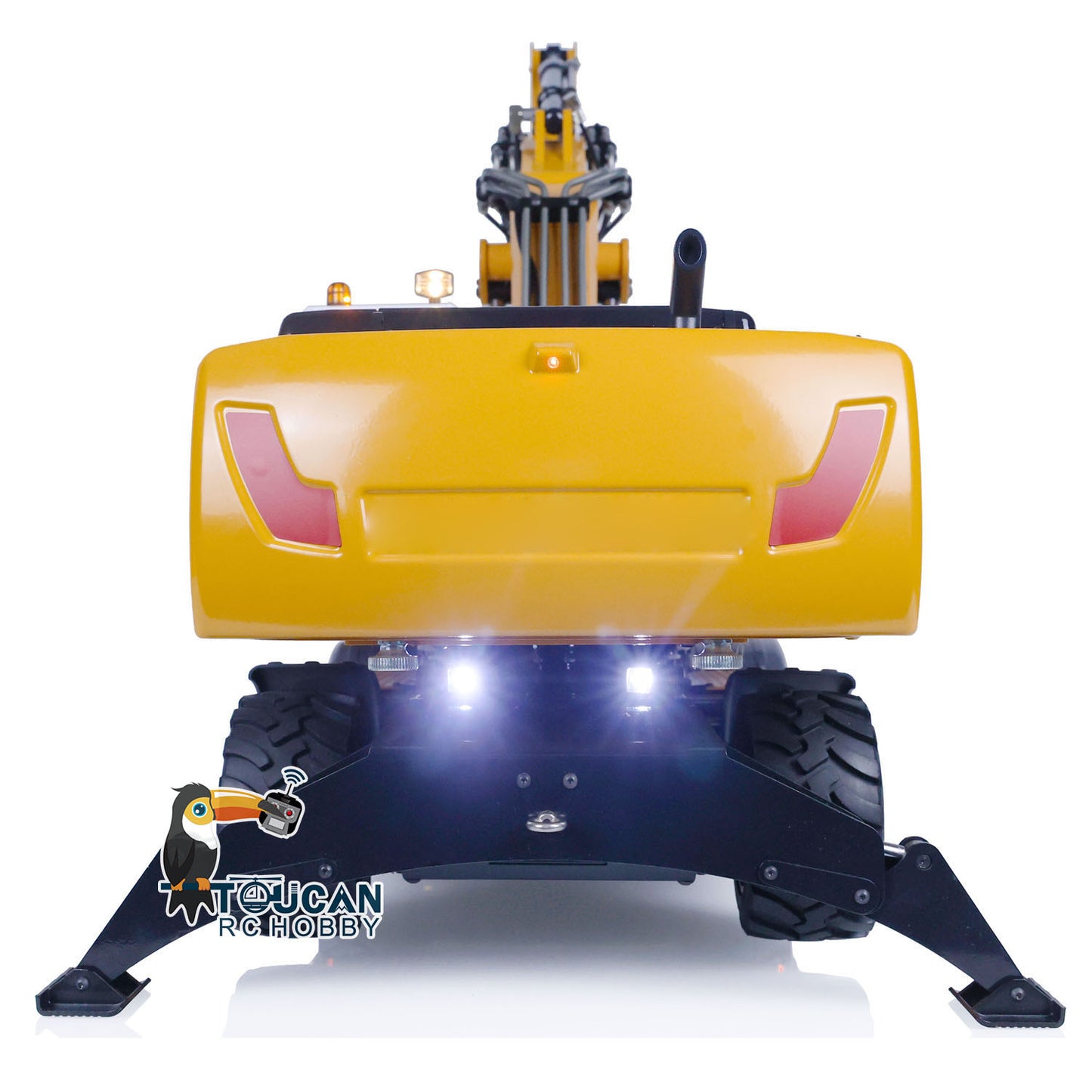 1/14 946 RC Hydraulic Excavator Radio Controlled Diggers Clamshell Bucket DIY PL18EV Sound System ESC Servo Motor