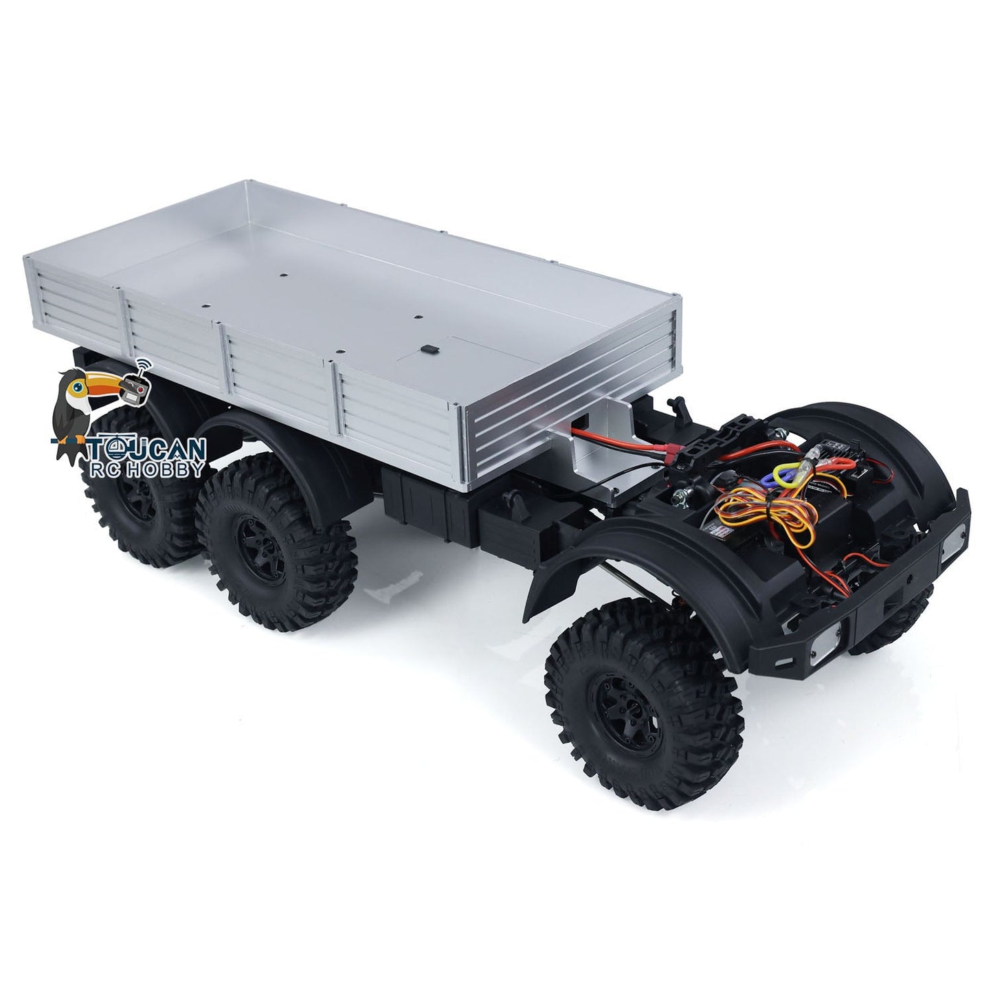 CROSSRC 1/10 RC Crawler Car EMO NT6 6x6 Remote Controlled Off-road Vehicles Hobby Model PNP Painted Assembled ESC Servo