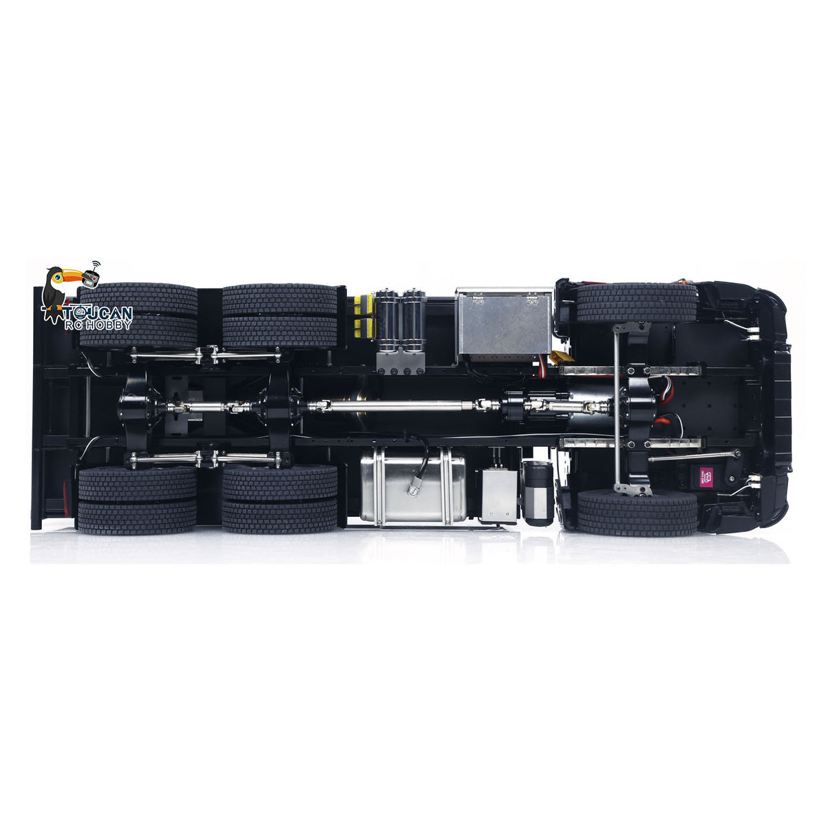 Fast Shipping 6X6 Metal Chassis 3348 RC Hydraulic Dumper 1/14 Radio Controlled Tipper NO Lock Light Sound Radio Battery Construction Truck RTR