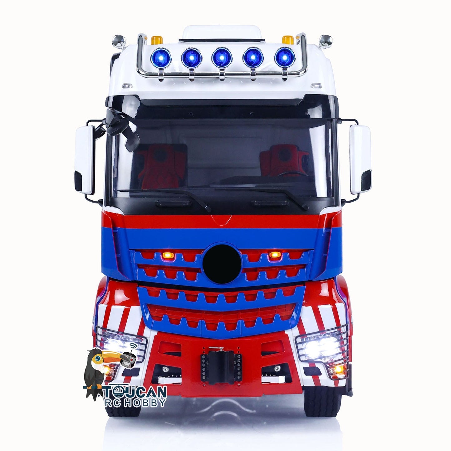 1/14 8x8 LESU RC Tractor Truck Radio Control Construction Vehicle DIY Electric Cars Metal Chassis Smoke Unit Sound 1851 3363