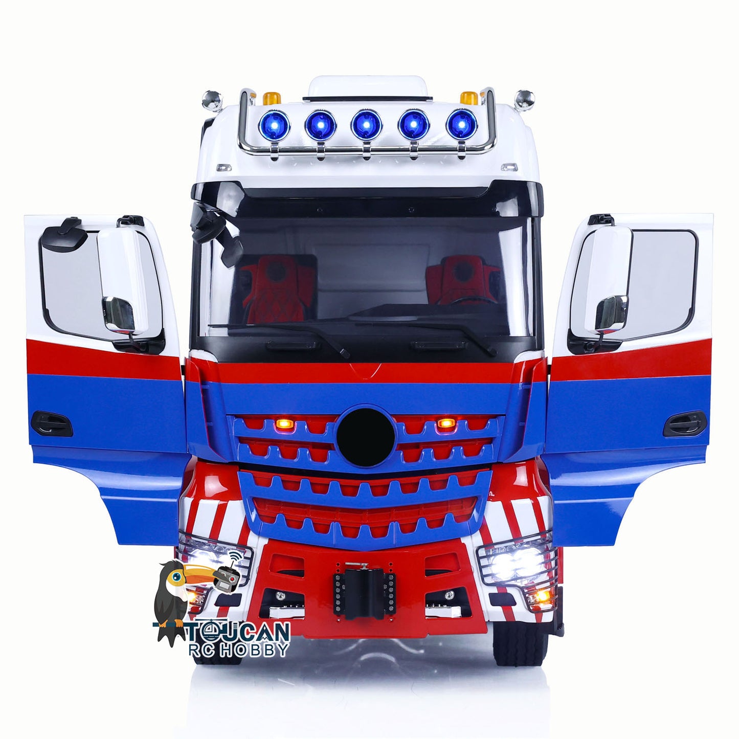 LESU 8x8 1/14 RC Tractor Trucks RTR Radio Control Car Ready to Run Model 2-speed Transmission Light Sound System FlySky I6S