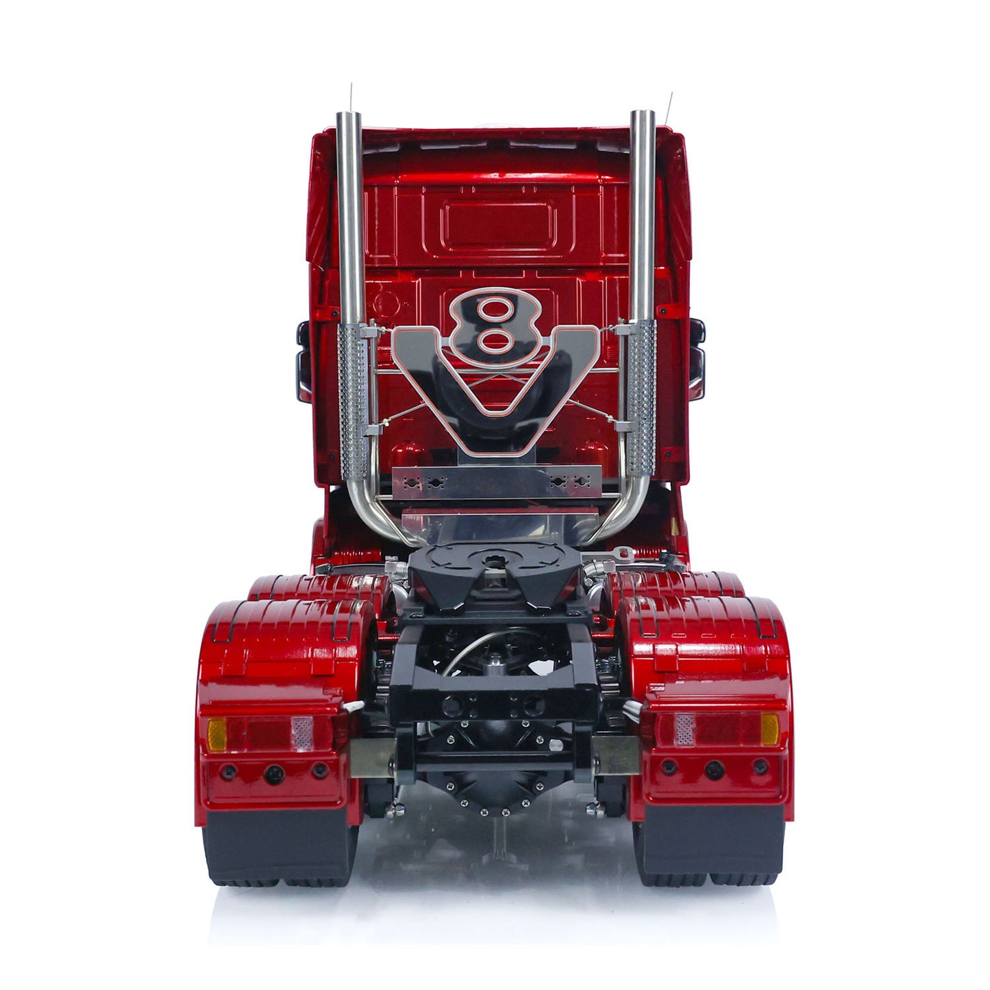 TOUCAN 1/14 6x6 RC Tractor Truck Remote Controlled Trailer Toy Car 2-speed Gearbox Metal Chassis Hobby Model Servo ESC