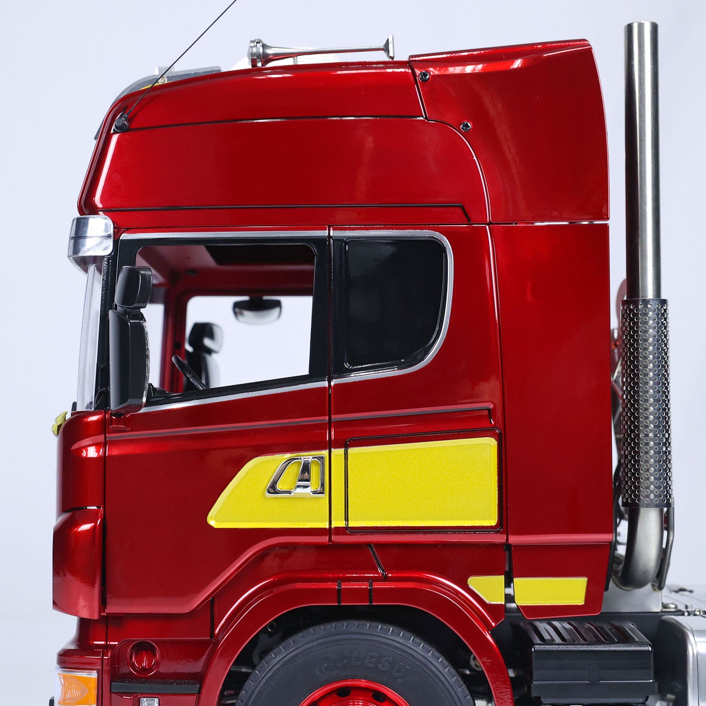 TOUCAN 1/14 6x6 RC Tractor Truck Remote Controlled Trailer Toy Car 2-speed Gearbox Metal Chassis Hobby Model Servo ESC