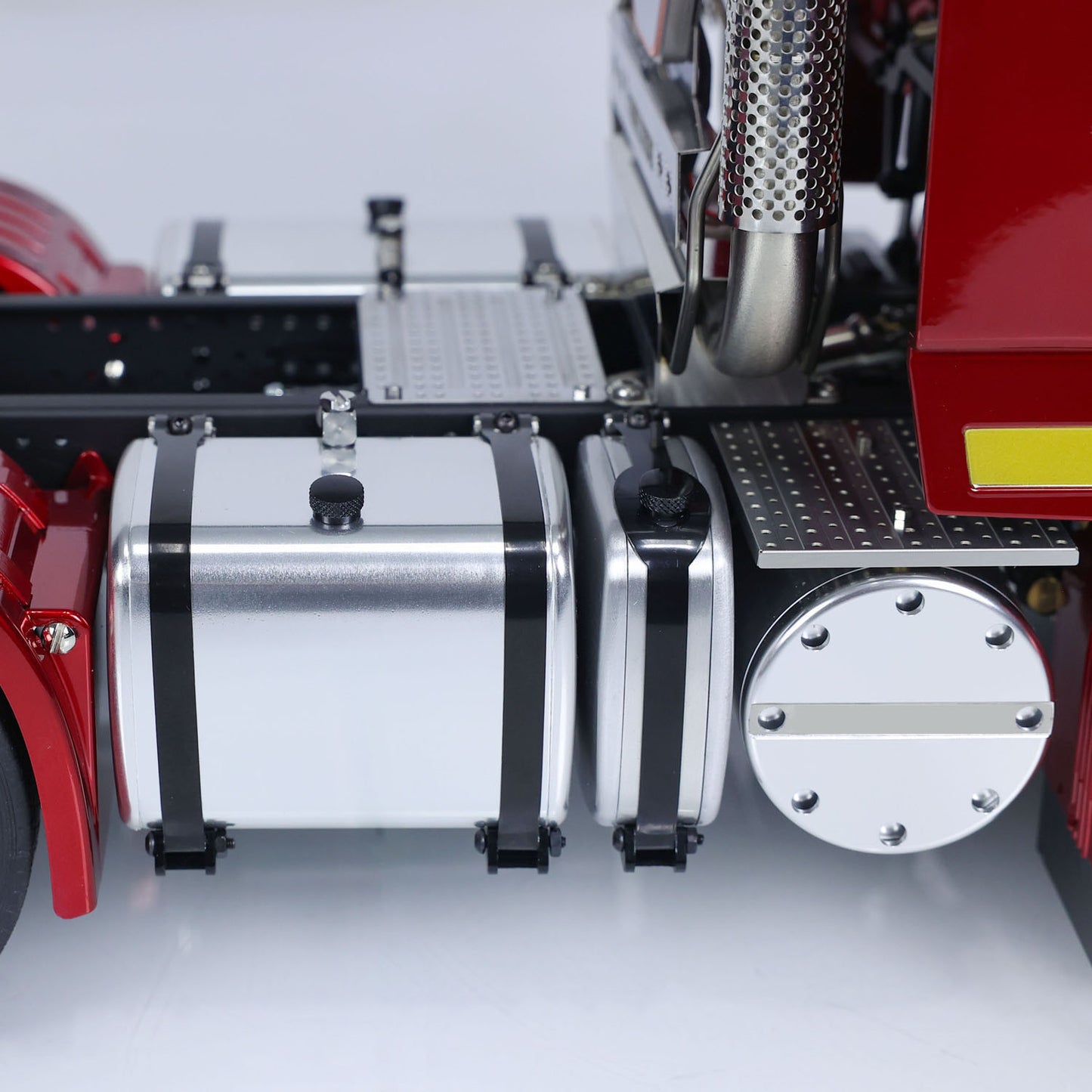 TOUCAN 1/14 6x6 RC Tractor Truck Remote Controlled Trailer Toy Car 2-speed Gearbox Metal Chassis Hobby Model Servo ESC