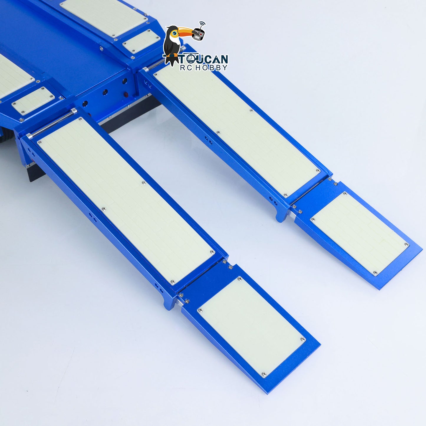 Degree 1/14 Metal Heavy 4Axle Steering Trailer 997 V2 Adjustable Length Width For TAMIYA Remote Control Tractor Truck 56379