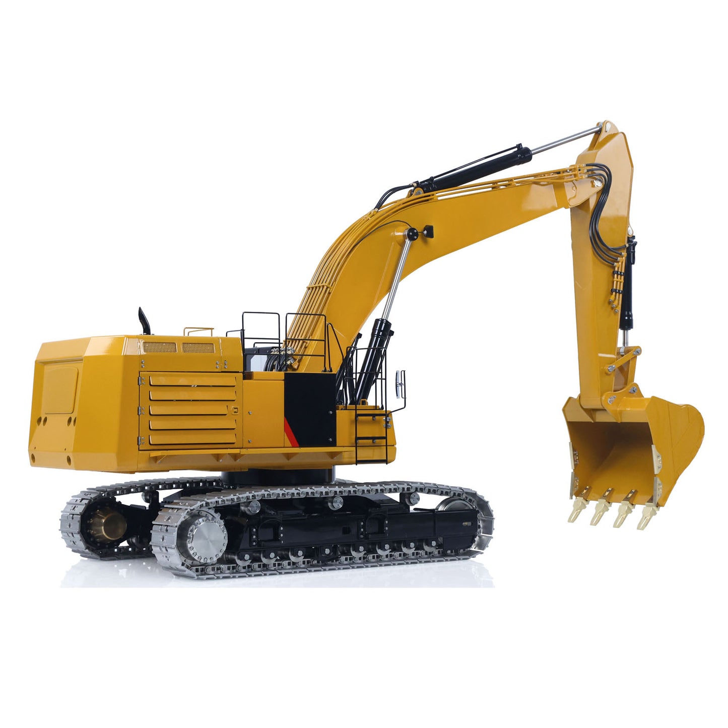 Finished LESU 1/14 Hydraulic RC Excavator 374 C374F Radio Controlled Digger RTR Heavy Machine Construction Car PL18EV LITE Battery Ready to Run