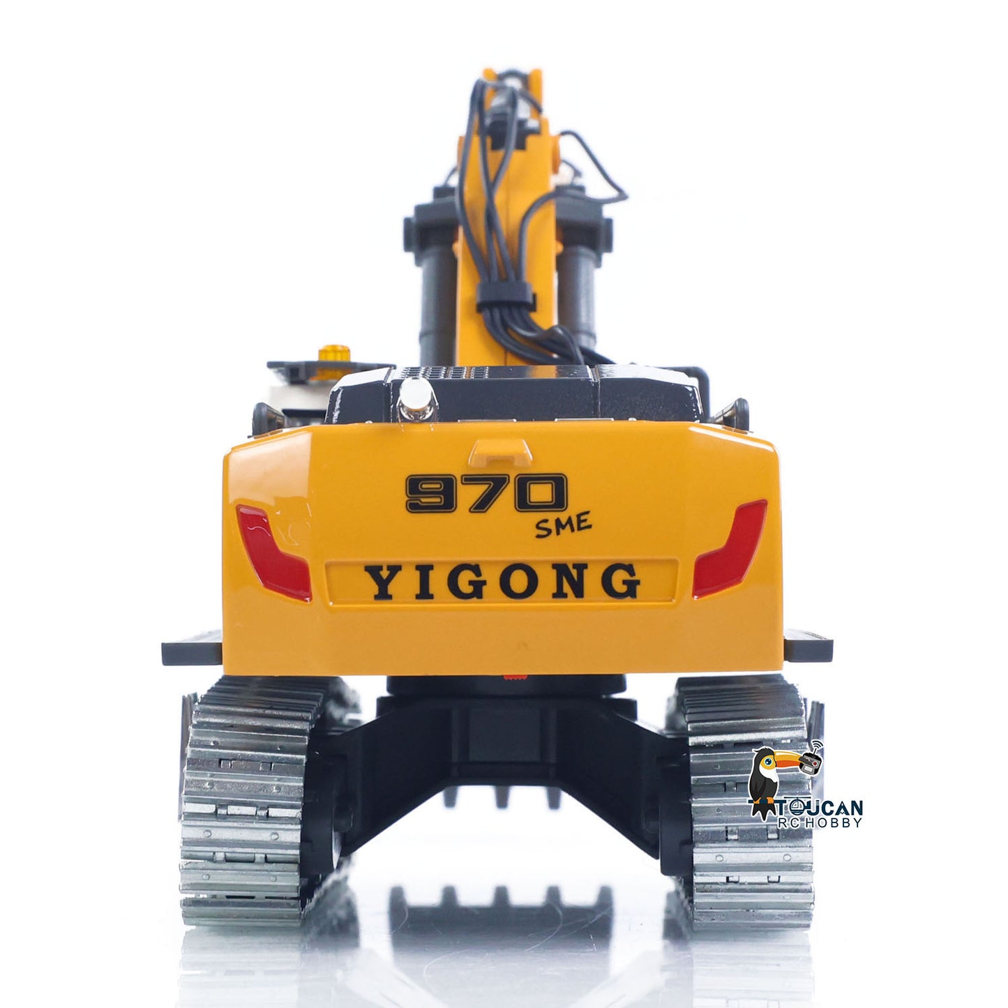 Fast Shipping 1/50 RC Excavator K970 Engineering Vehicle Remote Control Electric Lifting Digger Metal Bucket Tracks Light Sound RTR Battery