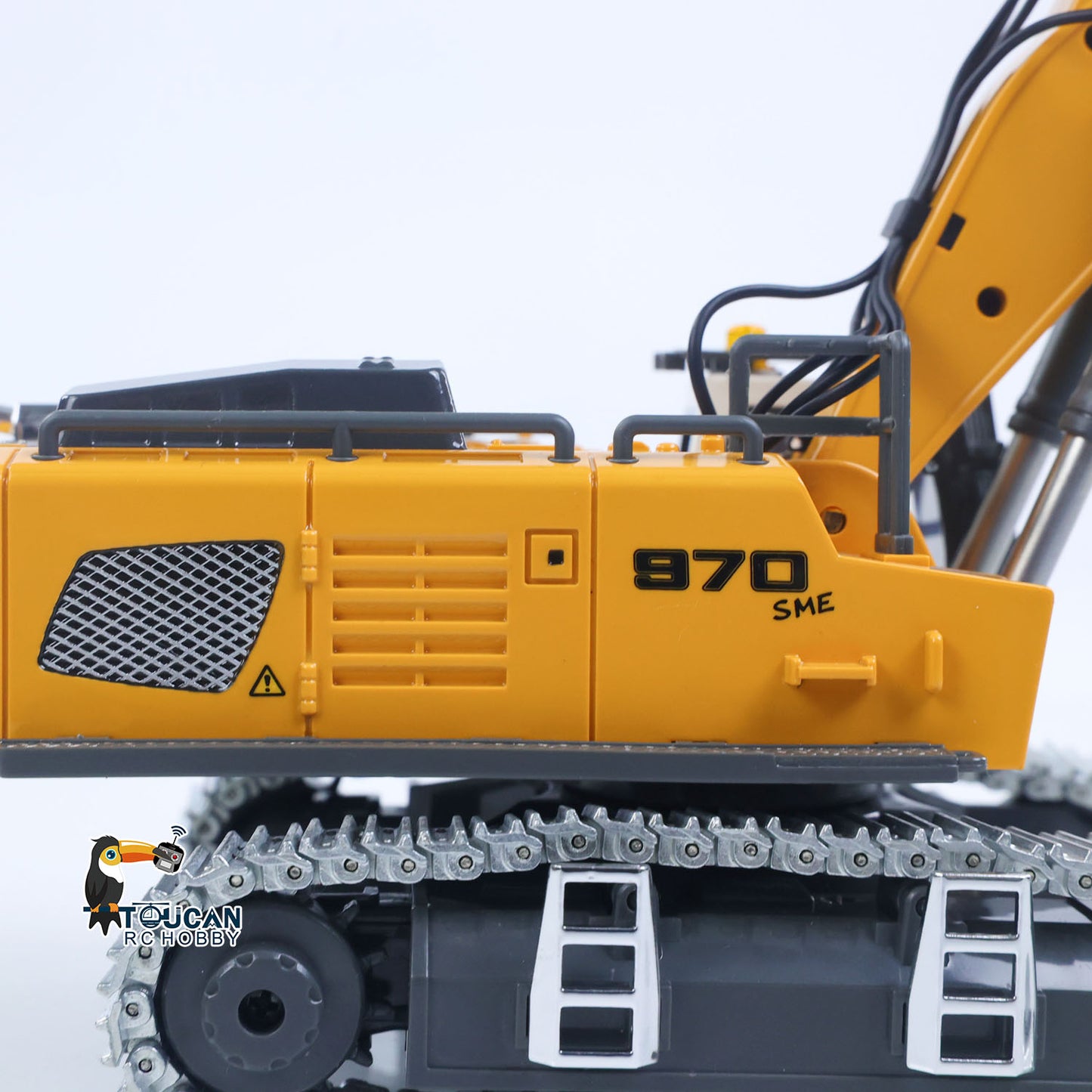 Fast Shipping 1/50 RC Excavator K970 Engineering Vehicle Remote Control Electric Lifting Digger Metal Bucket Tracks Light Sound RTR Battery