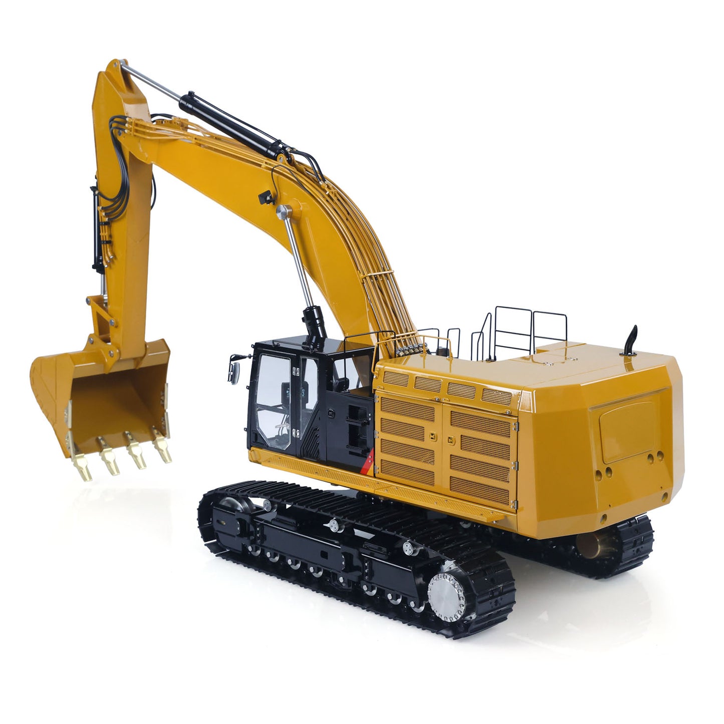 LESU C374F 1/14 Hydraulic RC Heavy Excavator Metal Radio Controlled Digger Construction Car Paladin PL18EV LITE 6CH Valve Brushless Motor Pump