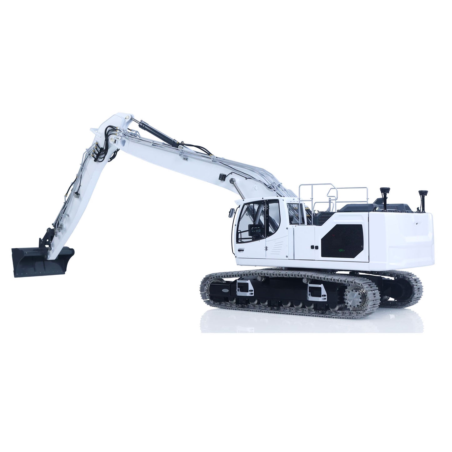 LESU AOUE LR945 1/14 RC Long-reach Hydraulic Excavator CNC Extended Arm Radio Control Digger Model Light 7CH Valve 4MPa Pump Assembled PNP