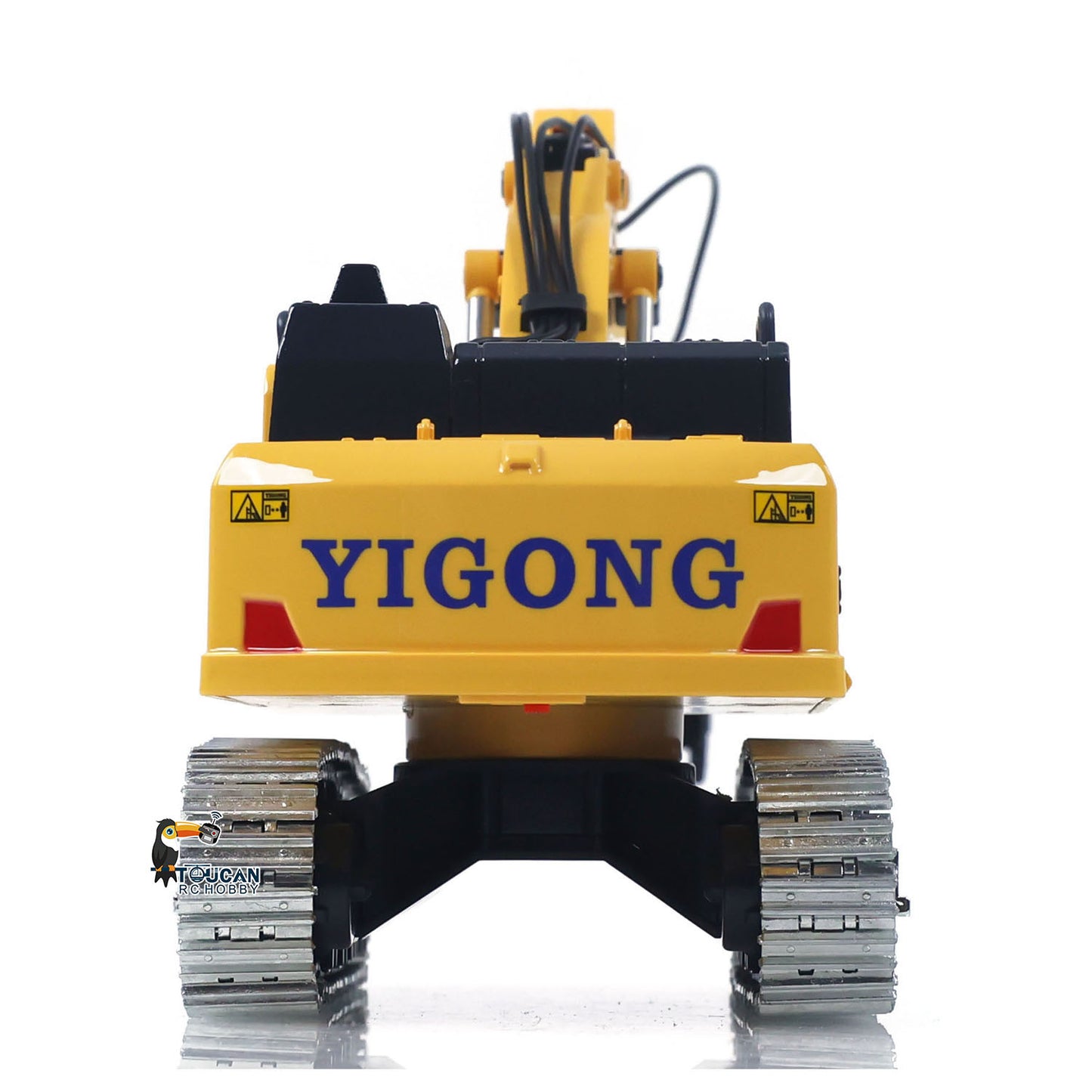US STOCK 1/50 RC Digger PC520 Electric Lifting Radio Control Excavator Engineering Vehicle Metal Tracks Lights Sound Small Toy Collection