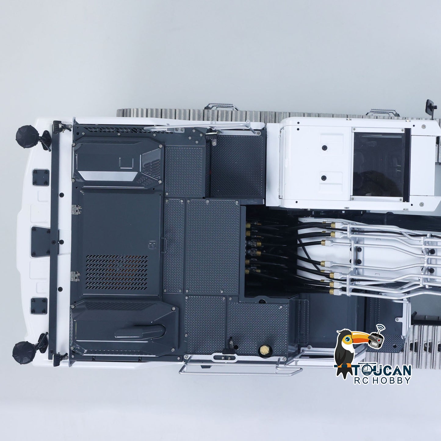 LESU 1/14 RC Hydraulic Excavator AOUE LR945 CNC Long-reach Digger RTR Radio Control Model Light 7CH Valve Paladin PL18EV LITE